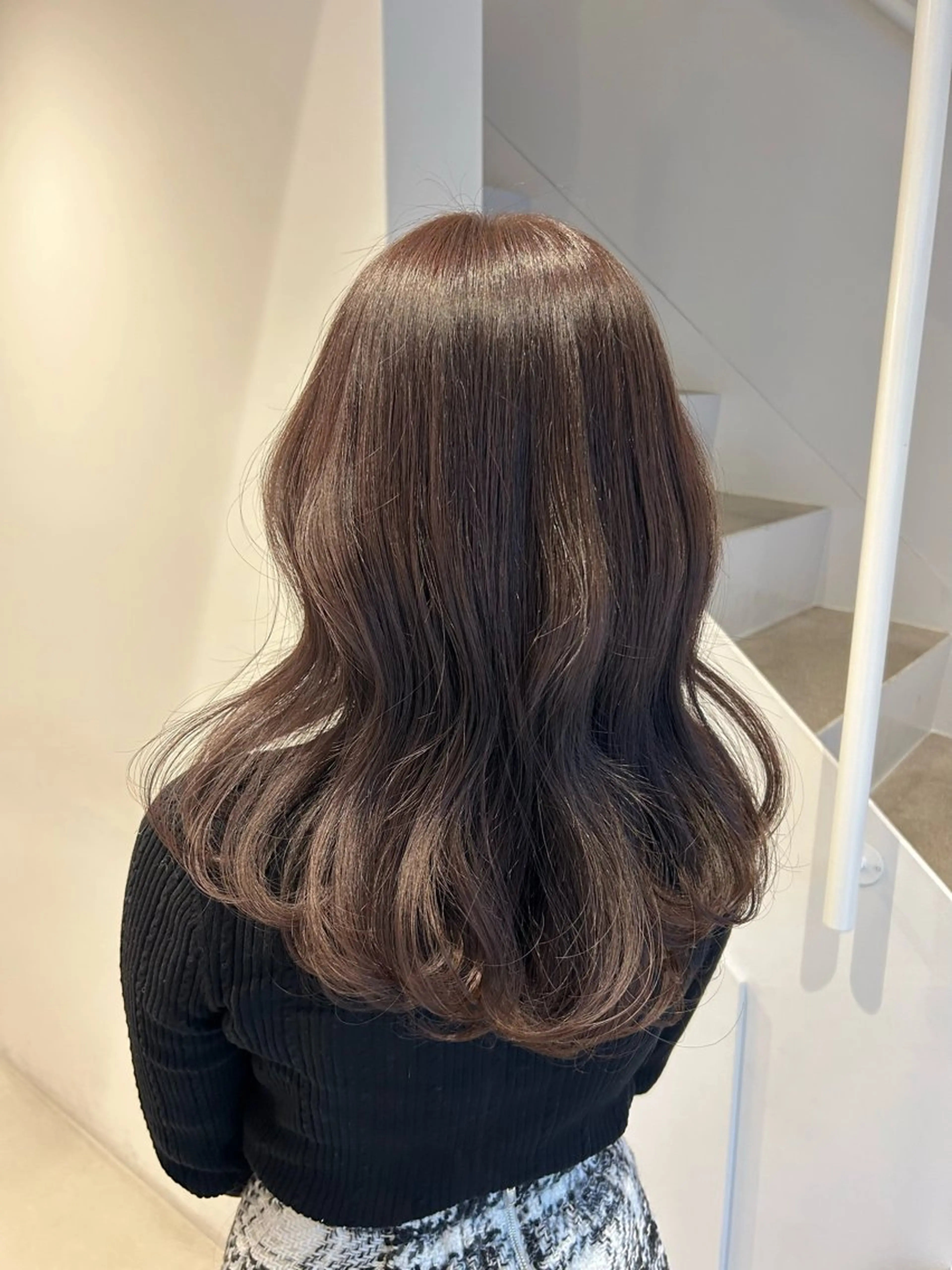 ミディアム 艶髪カラー×髪質改善 🎀中島鈴菜のヘアスタイル