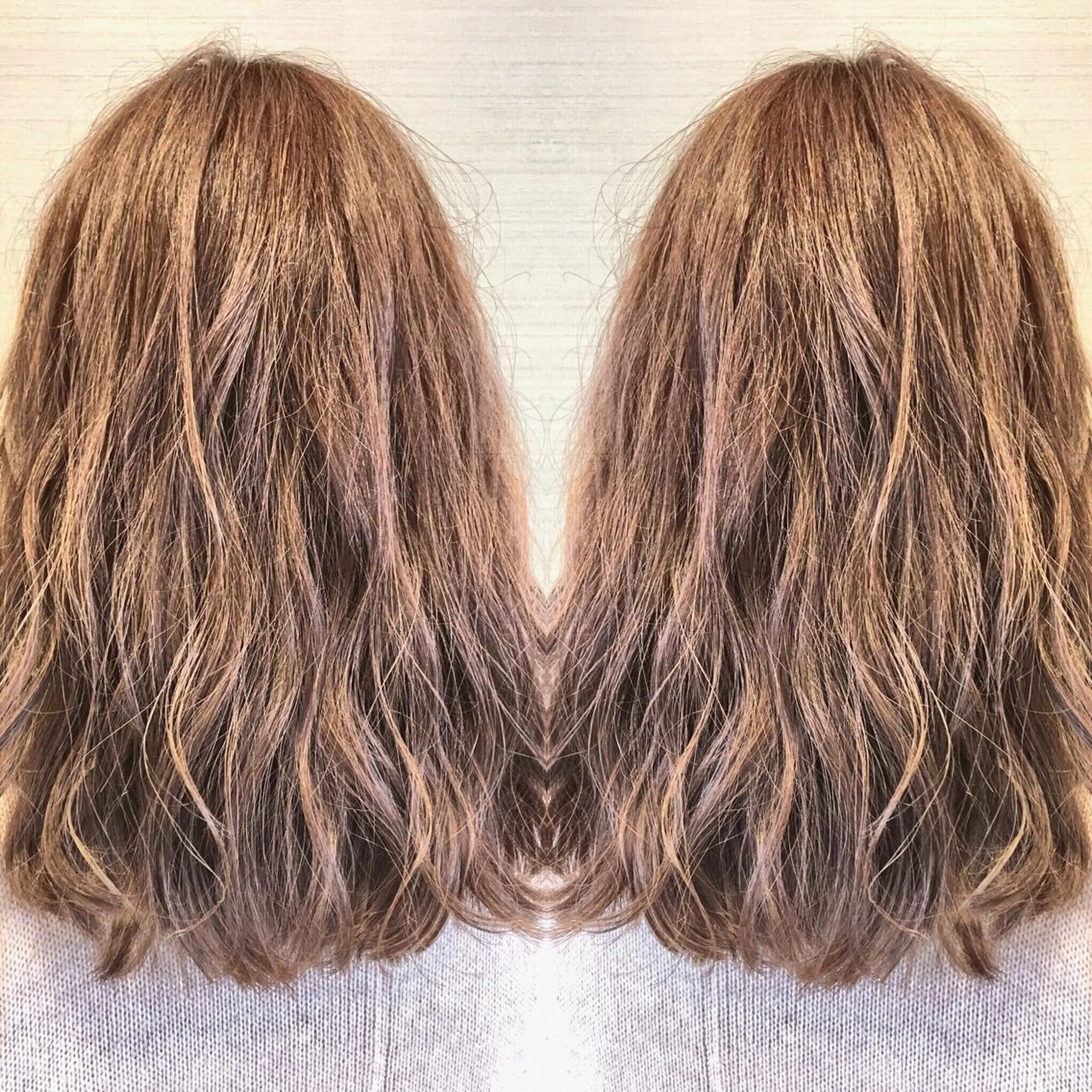 ミディアム ハイライト トリートメント box  mico. mutsumiのヘアスタイル