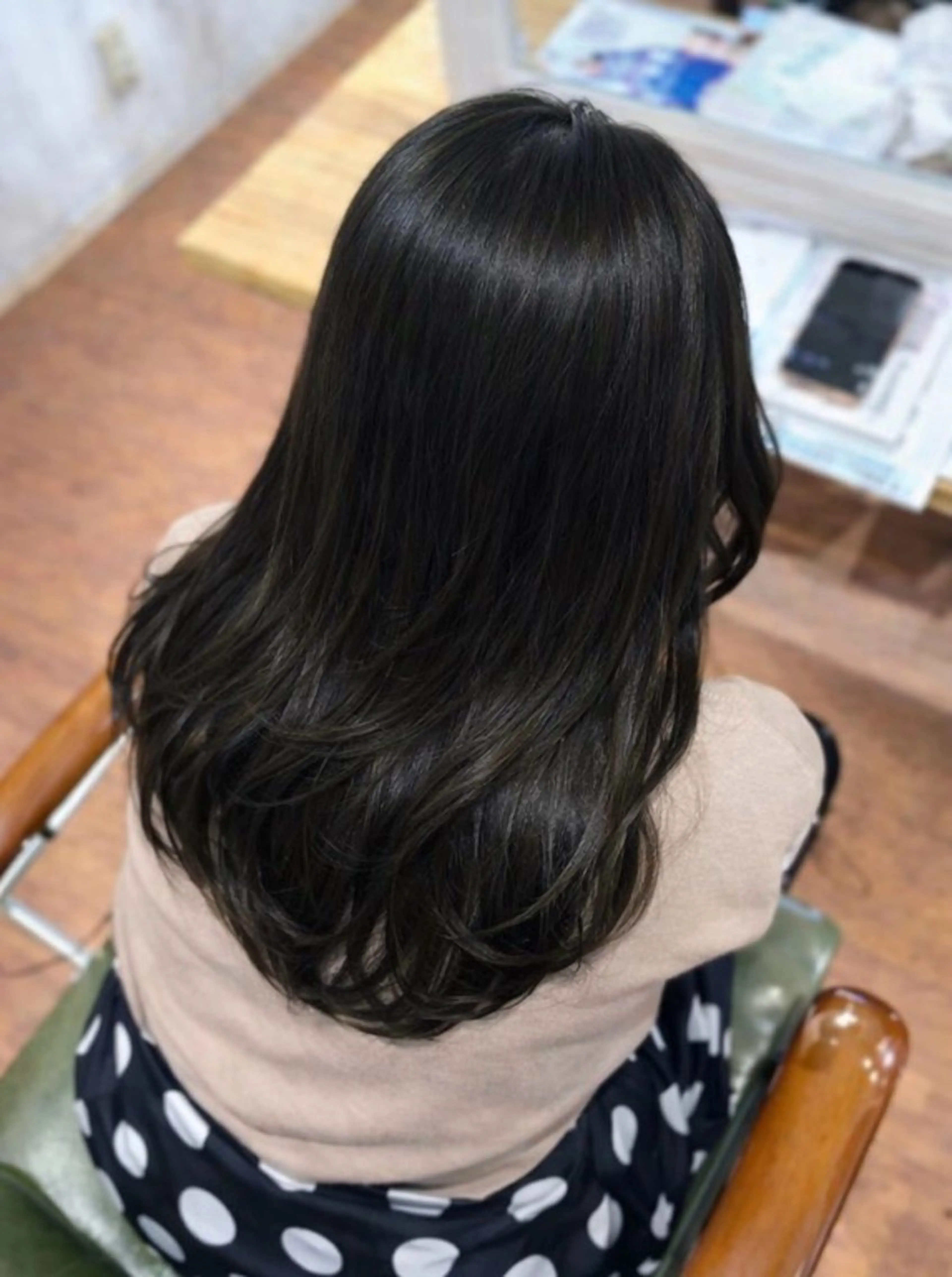カラー 田口 侑佳のヘアスタイル