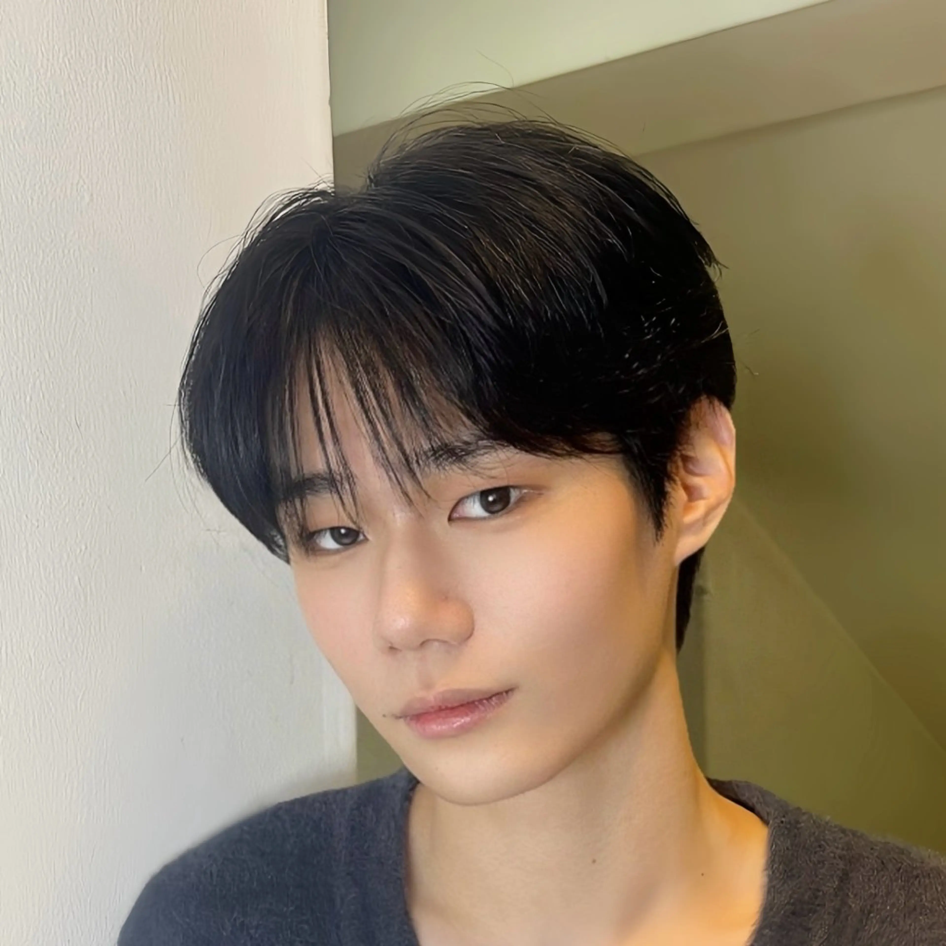パーマ メンズ メンズ韓国風 マッシュ シースルーマッシュ weneed seigouのヘアスタイル
