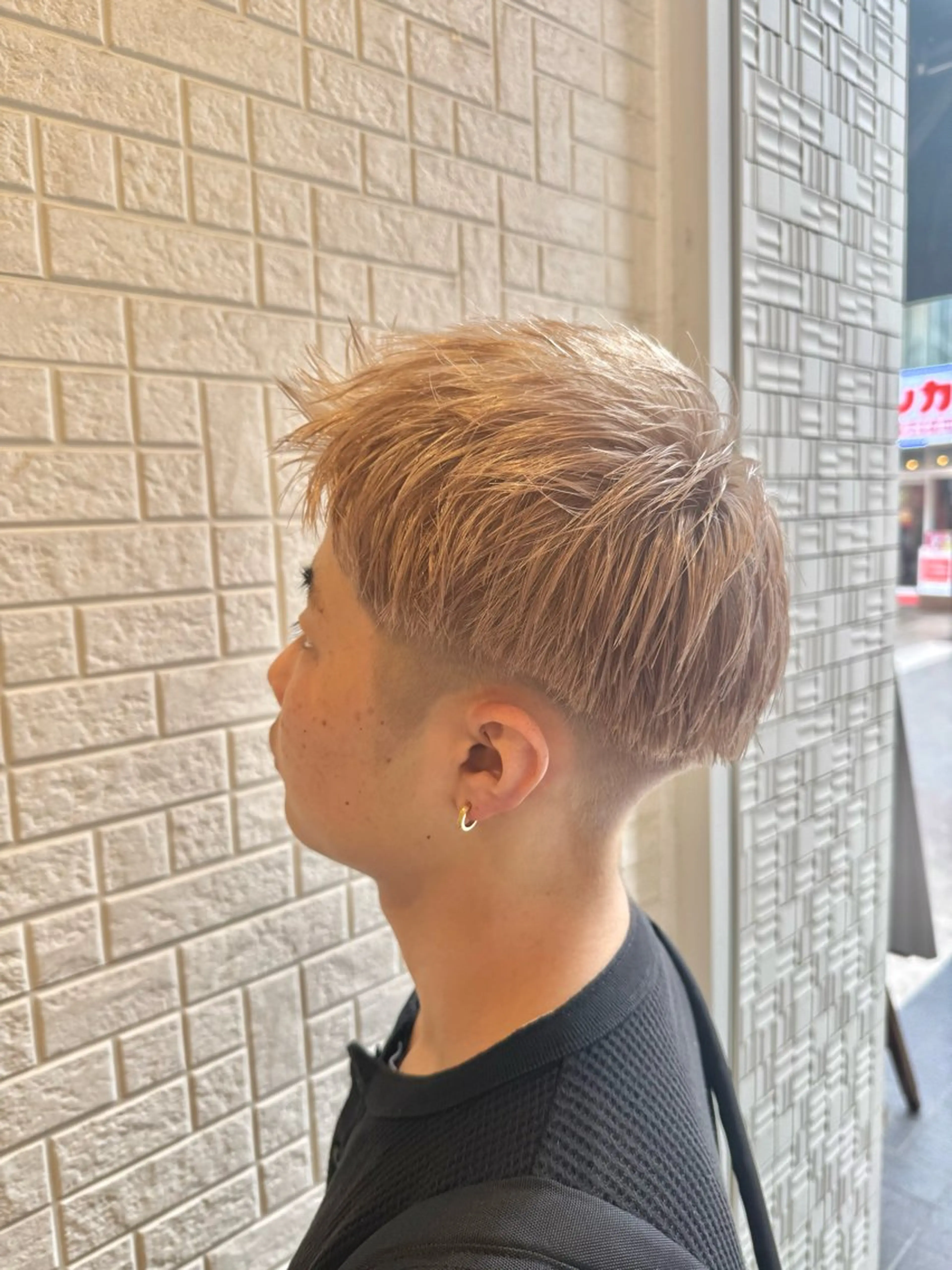 メンズ Lafith 日隈悠星のヘアスタイル