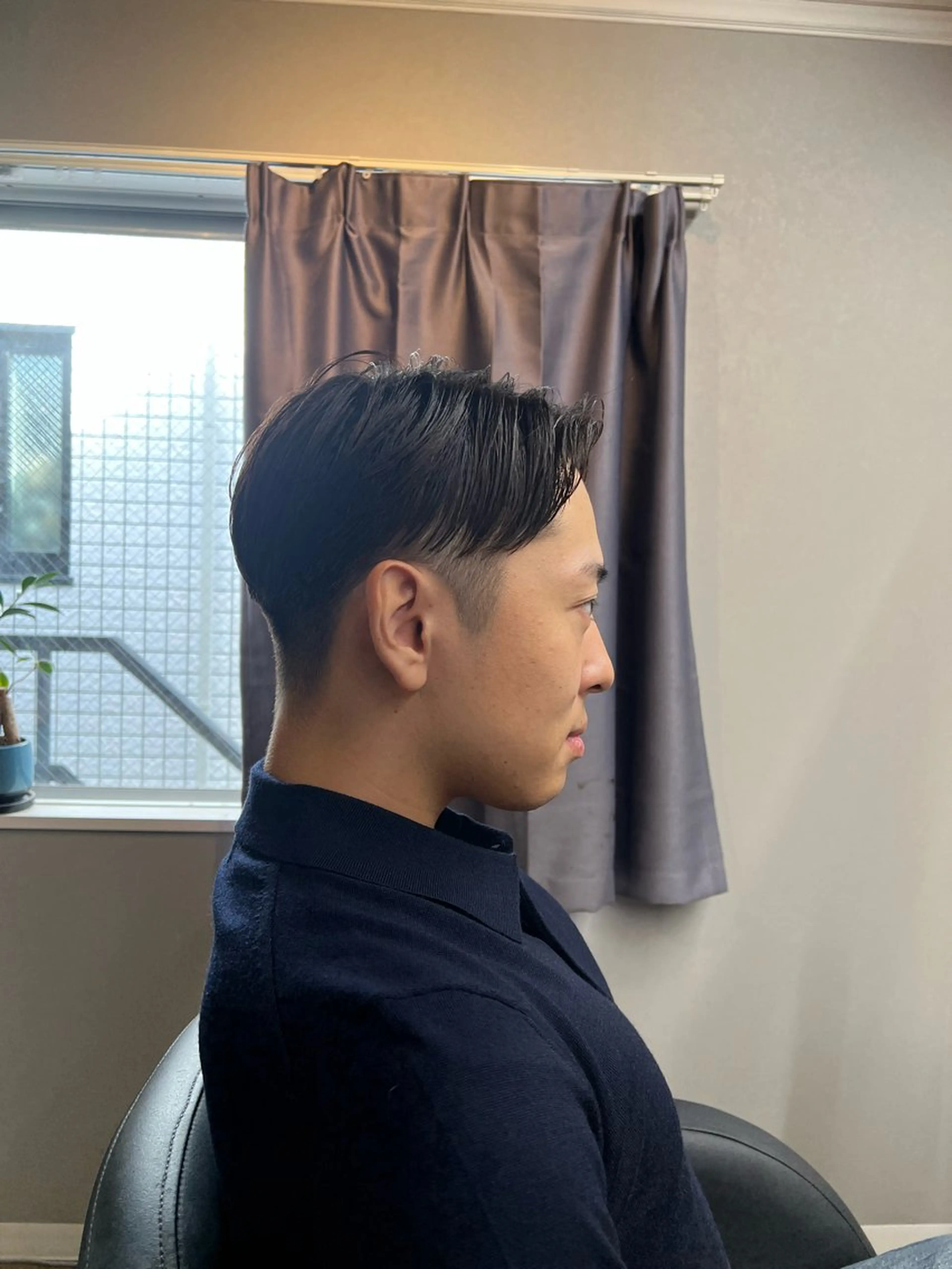 ショート パーマ メンズ 艶カラー/ツイスパ/ 無造作パーマ　久保のヘアスタイル