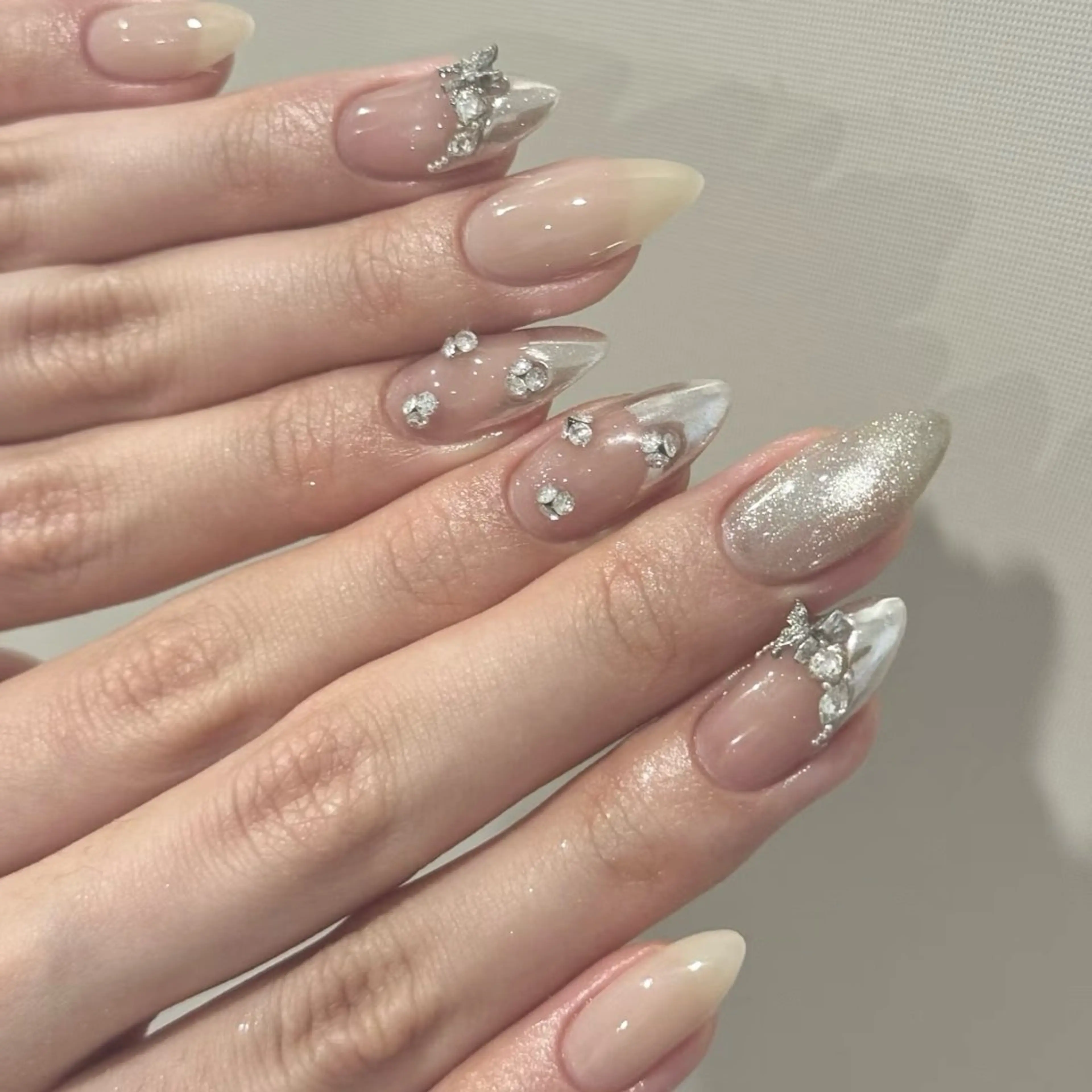 ネイル ハンドネイル By moonネイル 🌷ワンホン/韓国風のネイルデザイン