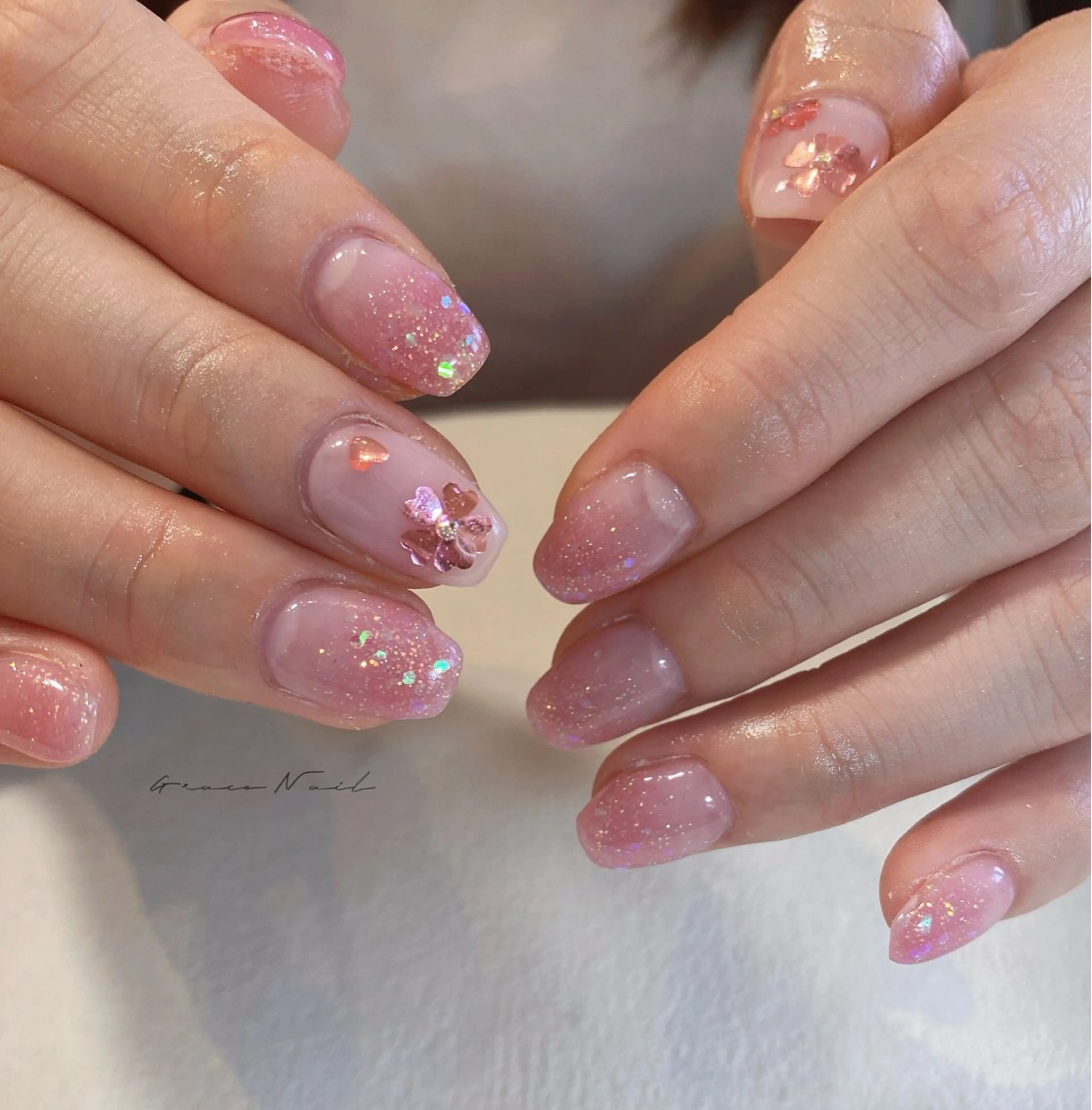 ネイル ハンドネイル ☆*。Grace Nail。*☆のネイルデザイン