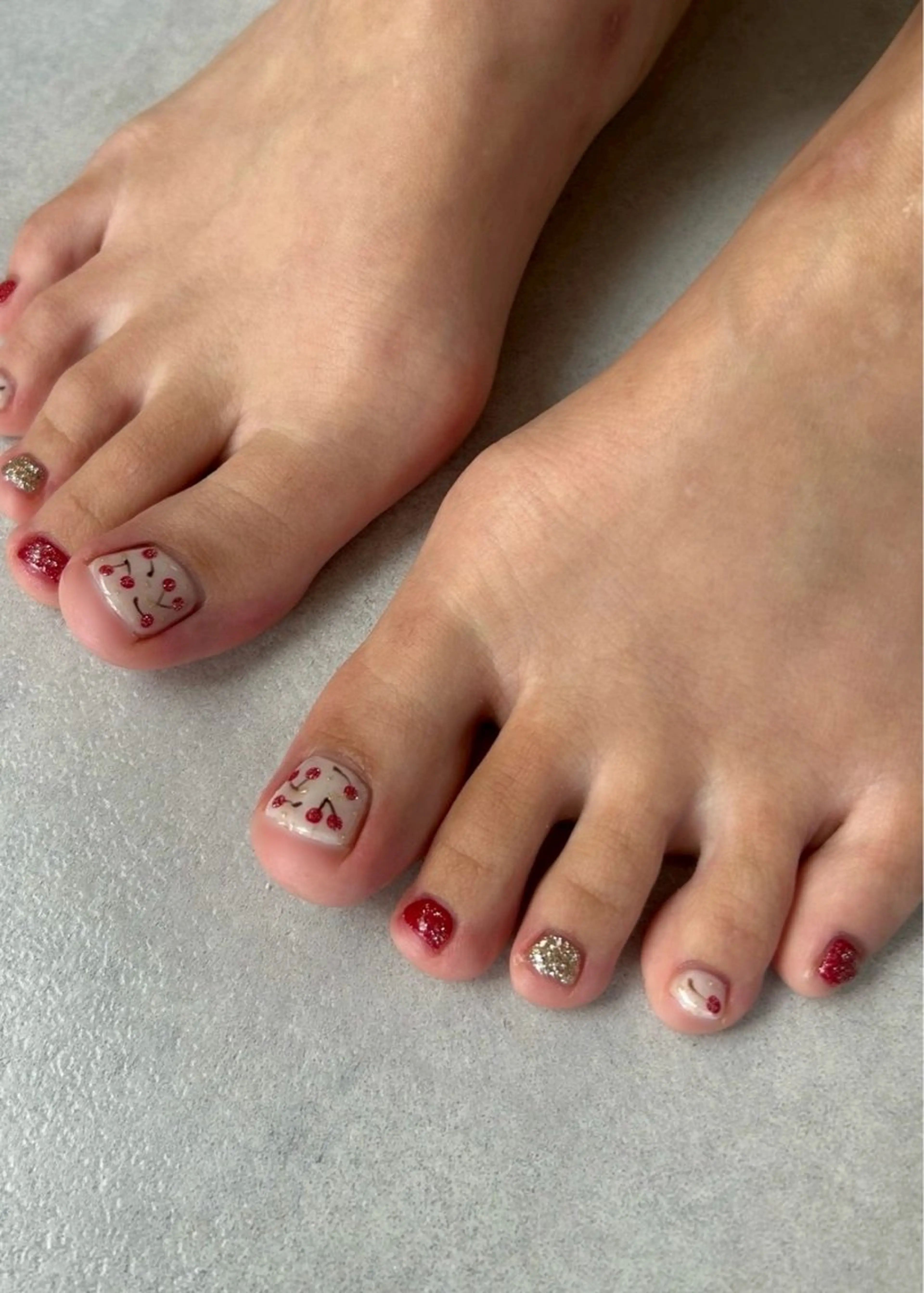 ショート フットネイル Nbibi nail salonのネイルデザイン