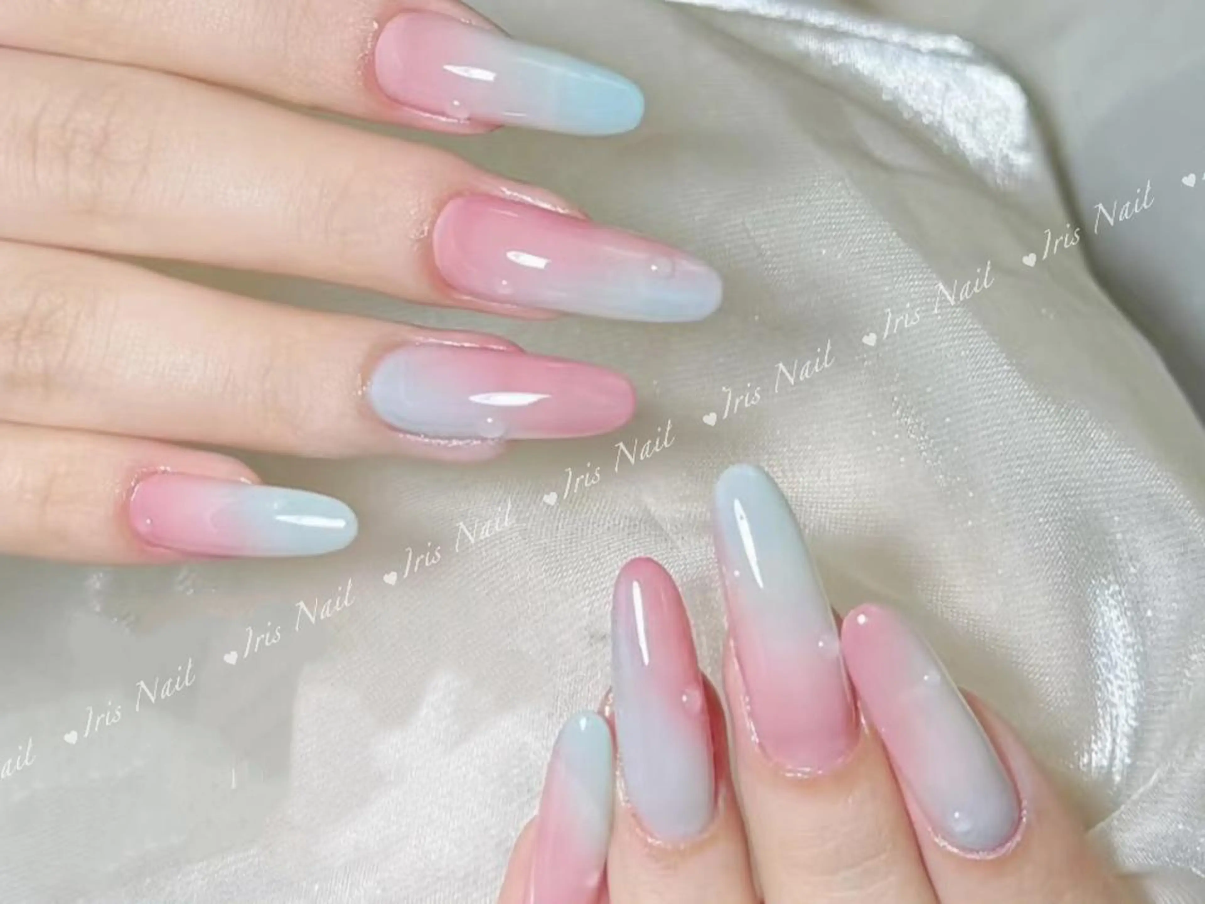 ネイル ニュアンスネイル ハンドネイル ハンドケア 🍒IRIS Nail🌸のネイルデザイン