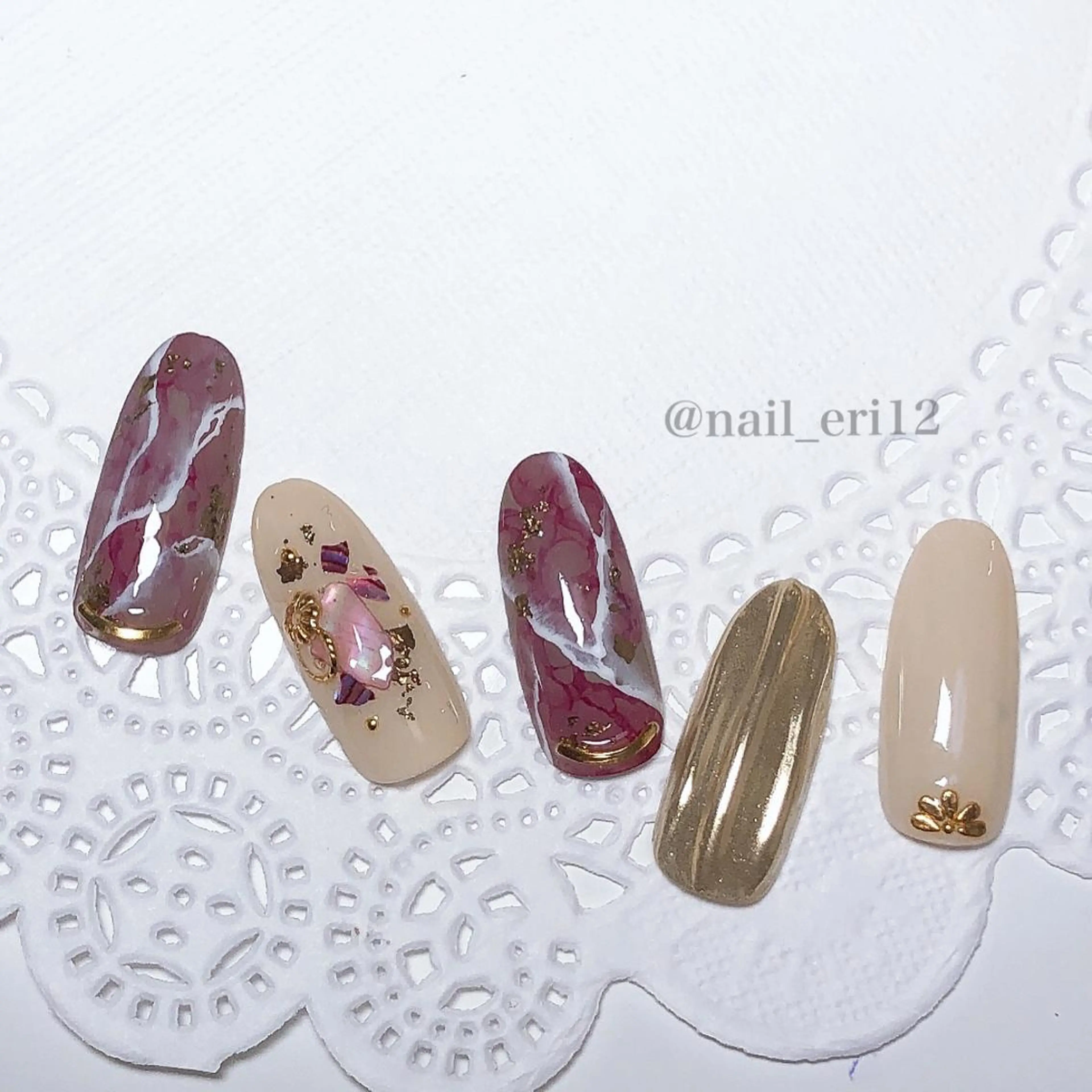 ネイル nail salon &e eriのネイルデザイン