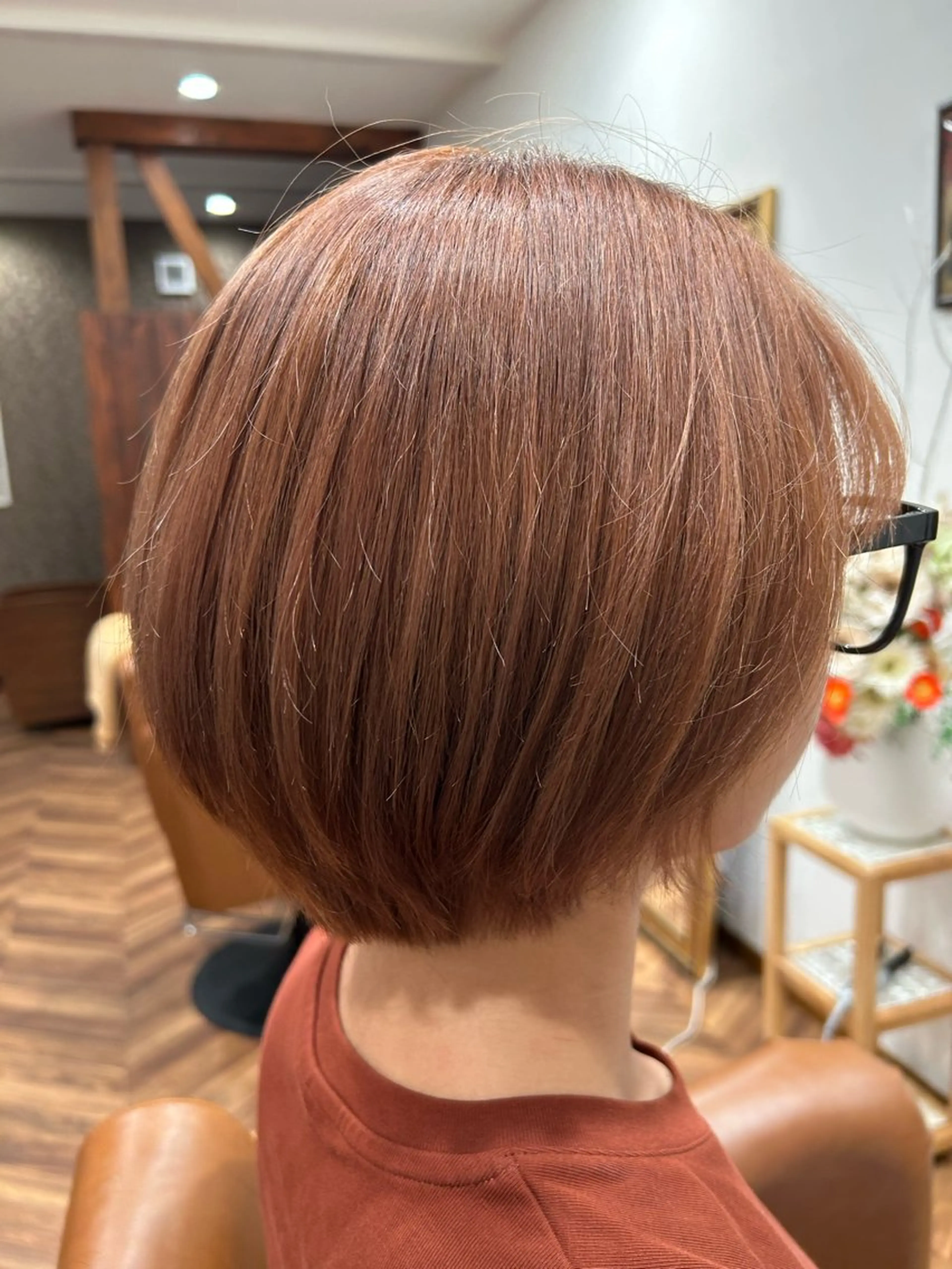 ショート カラー 【似合わせカット 】🦋岩崎 美保🐾のヘアスタイル