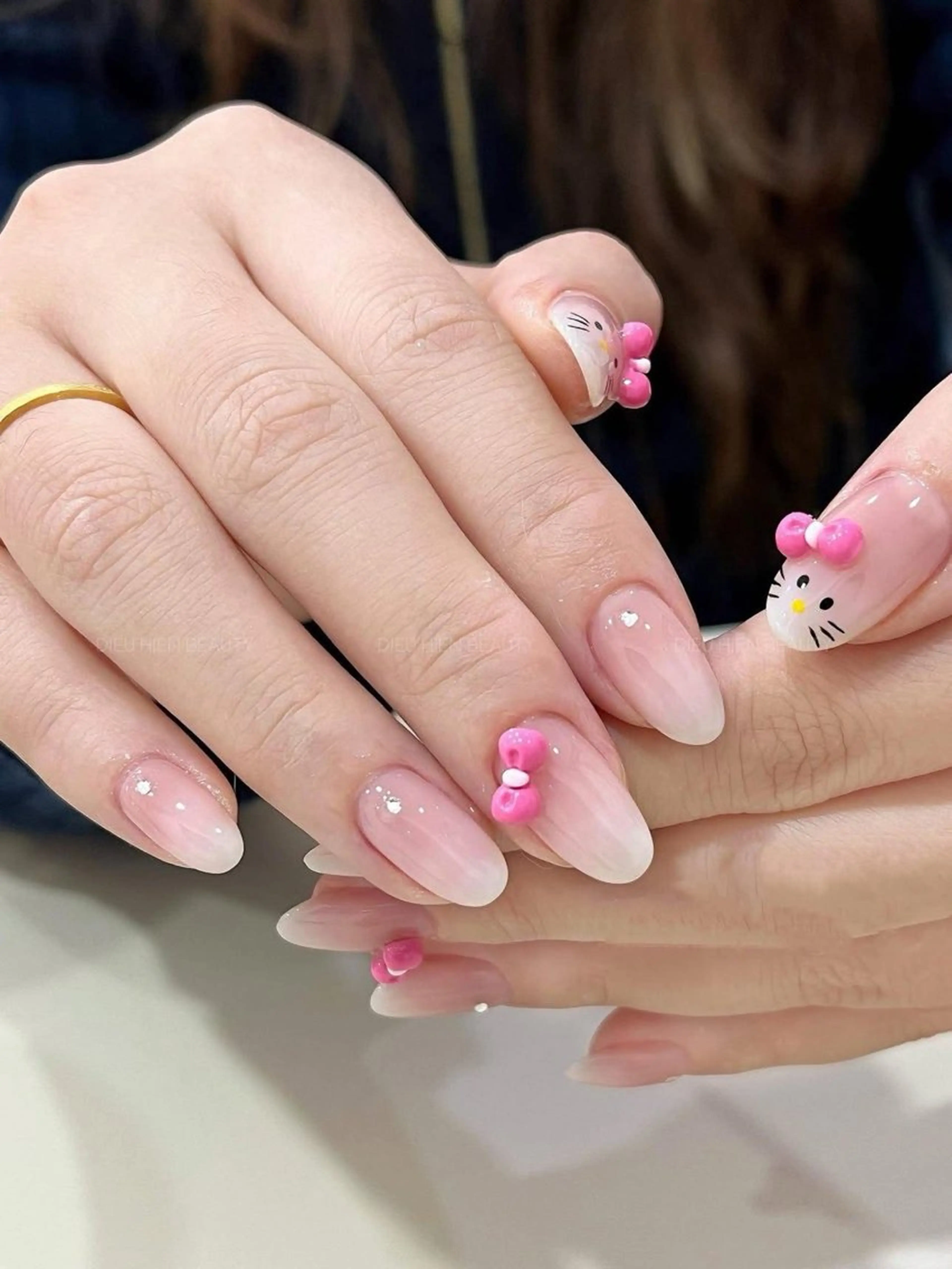 ネイル フットネイル ジェルネイル 韓国ネイル ラメ(グリッター) ラメグラデーション ハンドネイル Any nail新大久保店のネイルデザイン