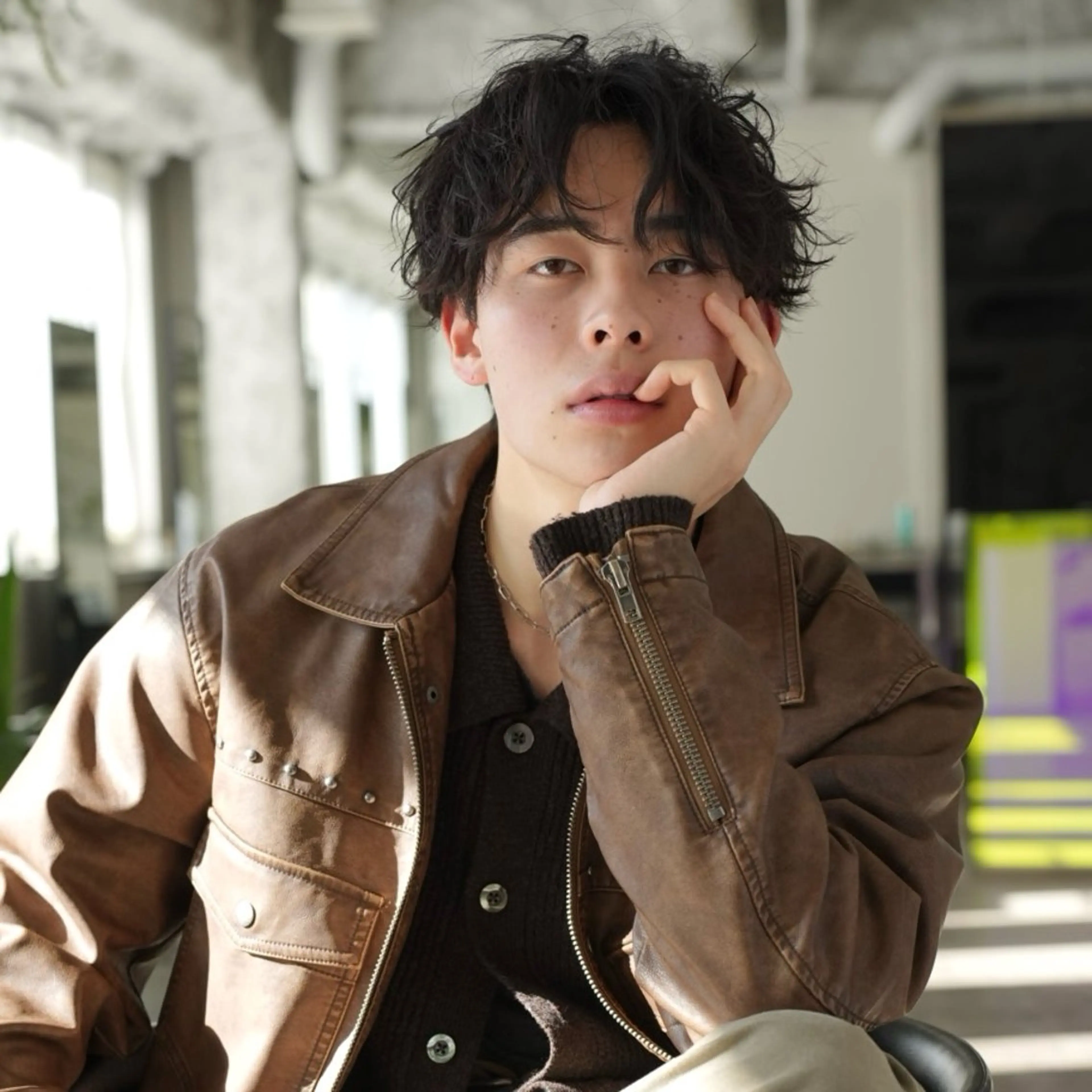 パーマ メンズ カット パーマ ANY/メンズ特化/ シバヤ　ユウキのヘアスタイル