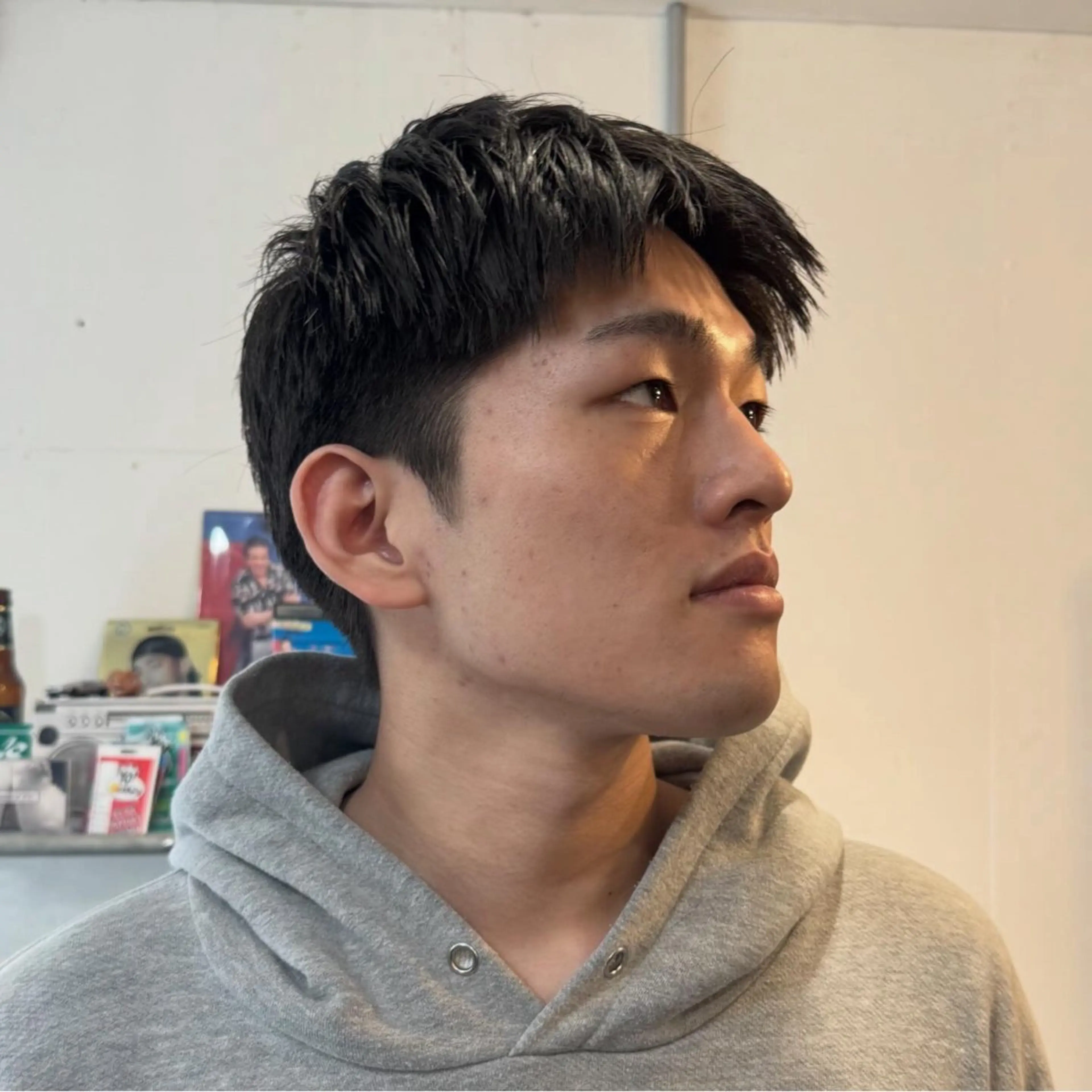 ショート メンズ カット 堀 琉冴のヘアスタイル