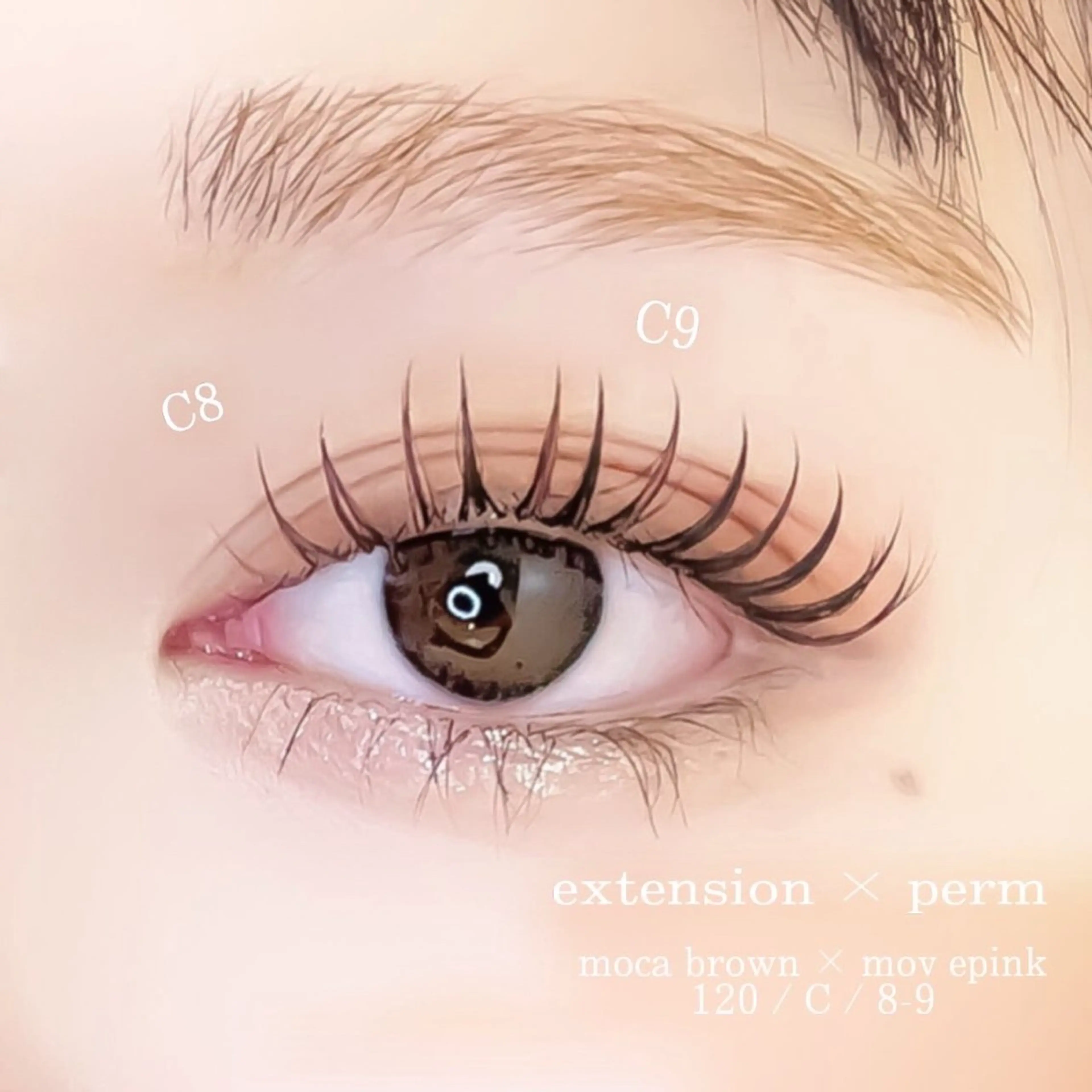 マツエク・マツパ 小出 楓子の眉毛・アイブロウイメージ