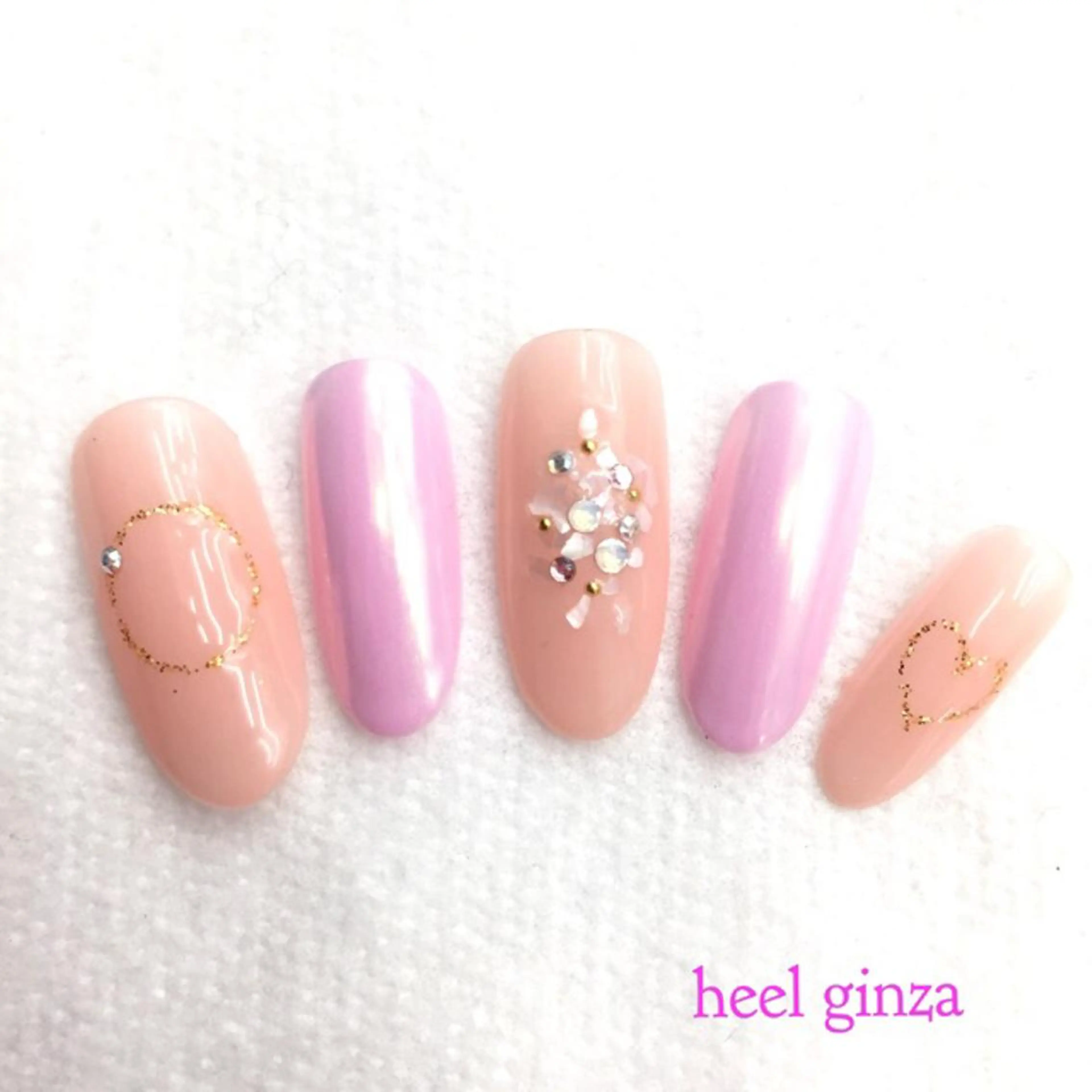 ネイル オーロラネイル miel nailのネイルデザイン