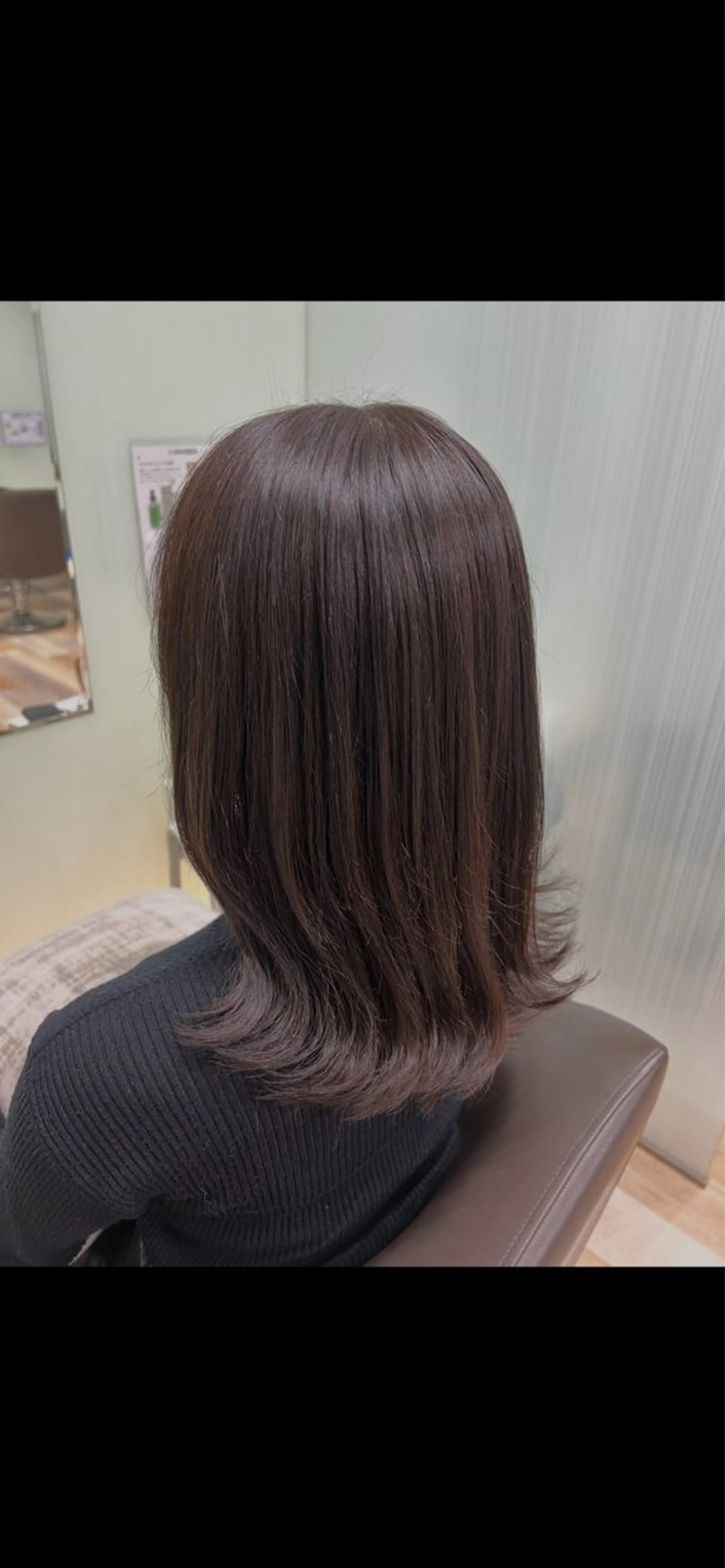 セミロング ヘアカラー カット⚡️カラー🫧 募集中/愛海のヘアスタイル