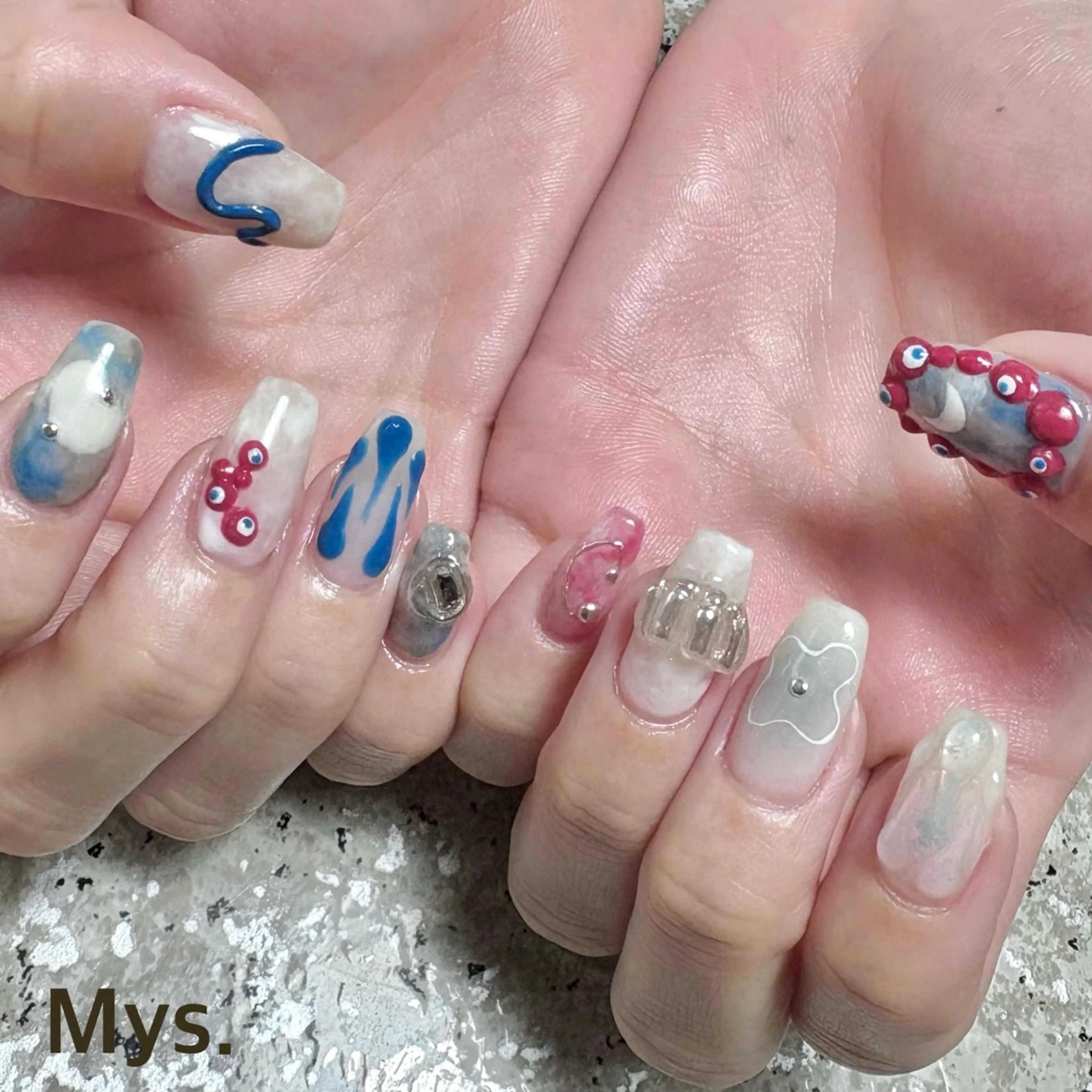 ネイル ハンドネイル Mys. 三上紗紀のネイルデザイン