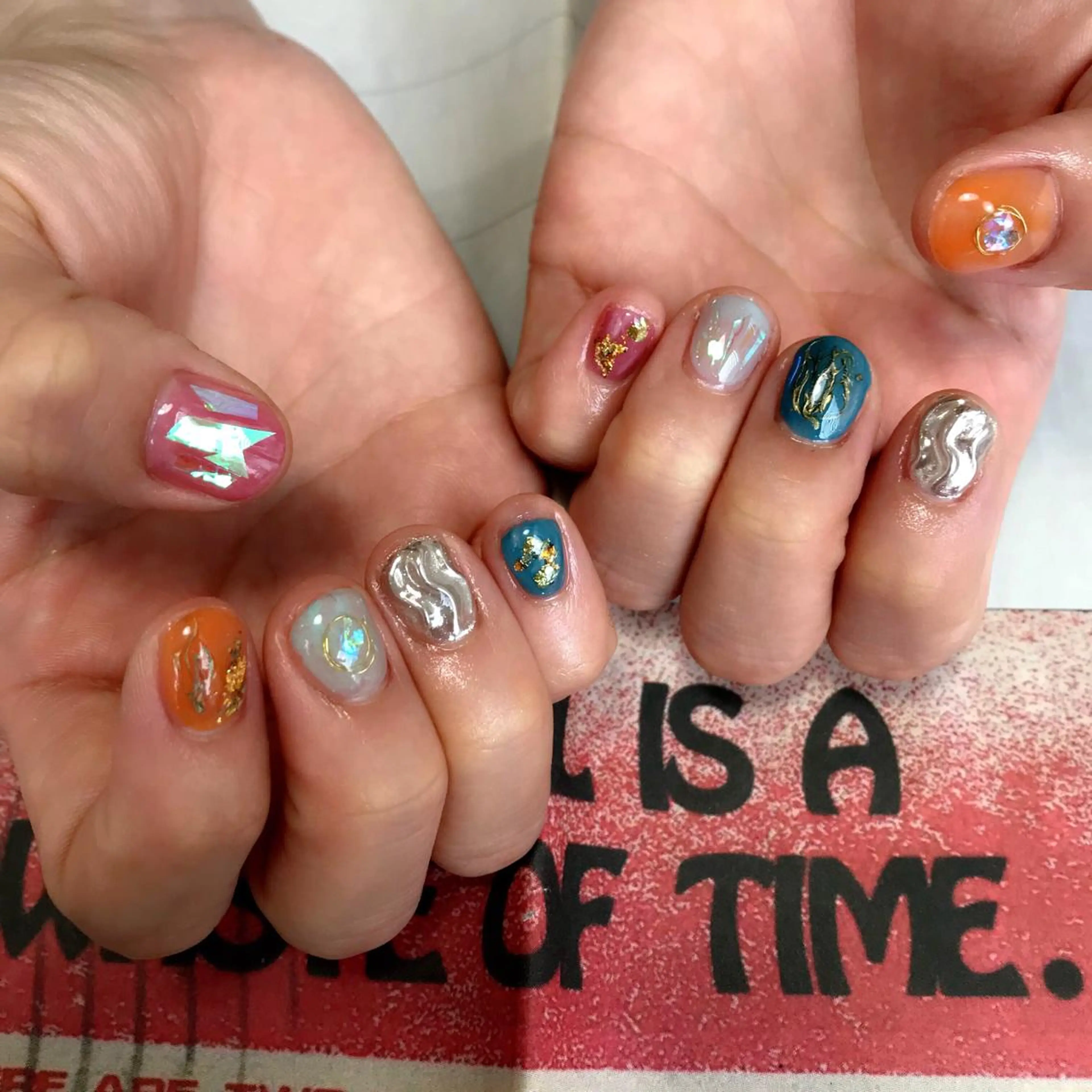 ネイル ハンドネイル nail salon Neigeのネイルデザイン