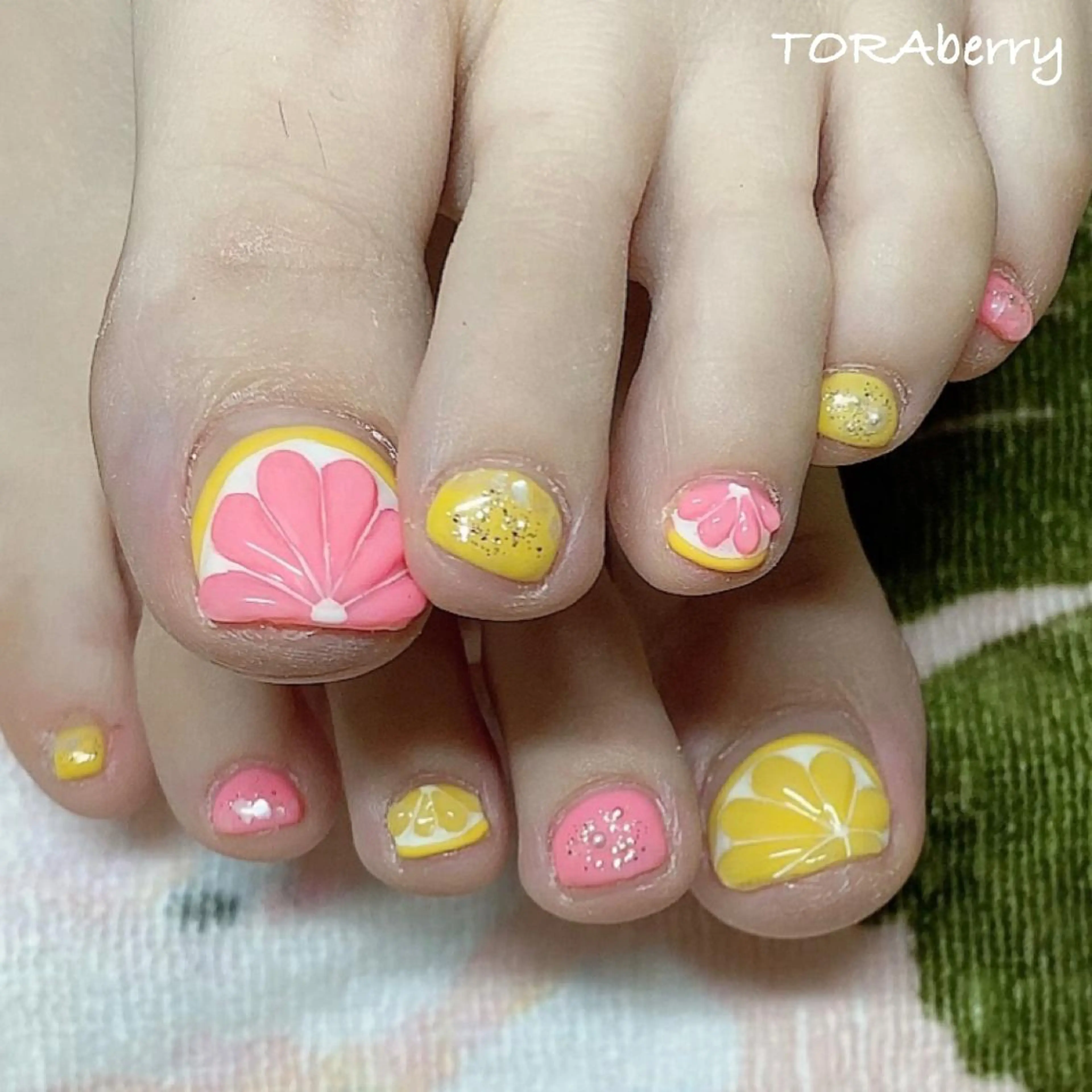 ネイル フットネイル ネイリスト なつみのネイルデザイン