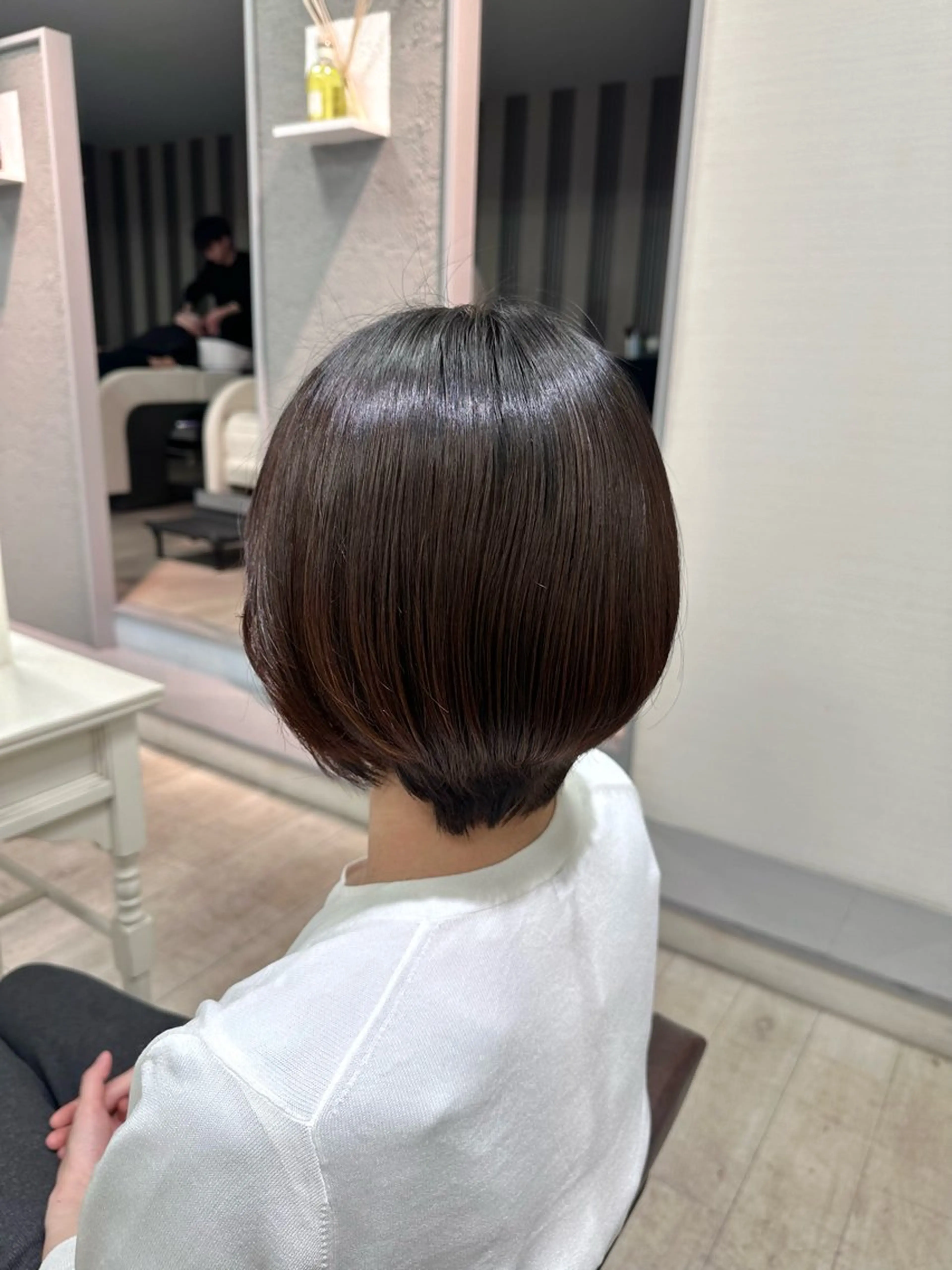 ショート 村上 佳織のヘアスタイル