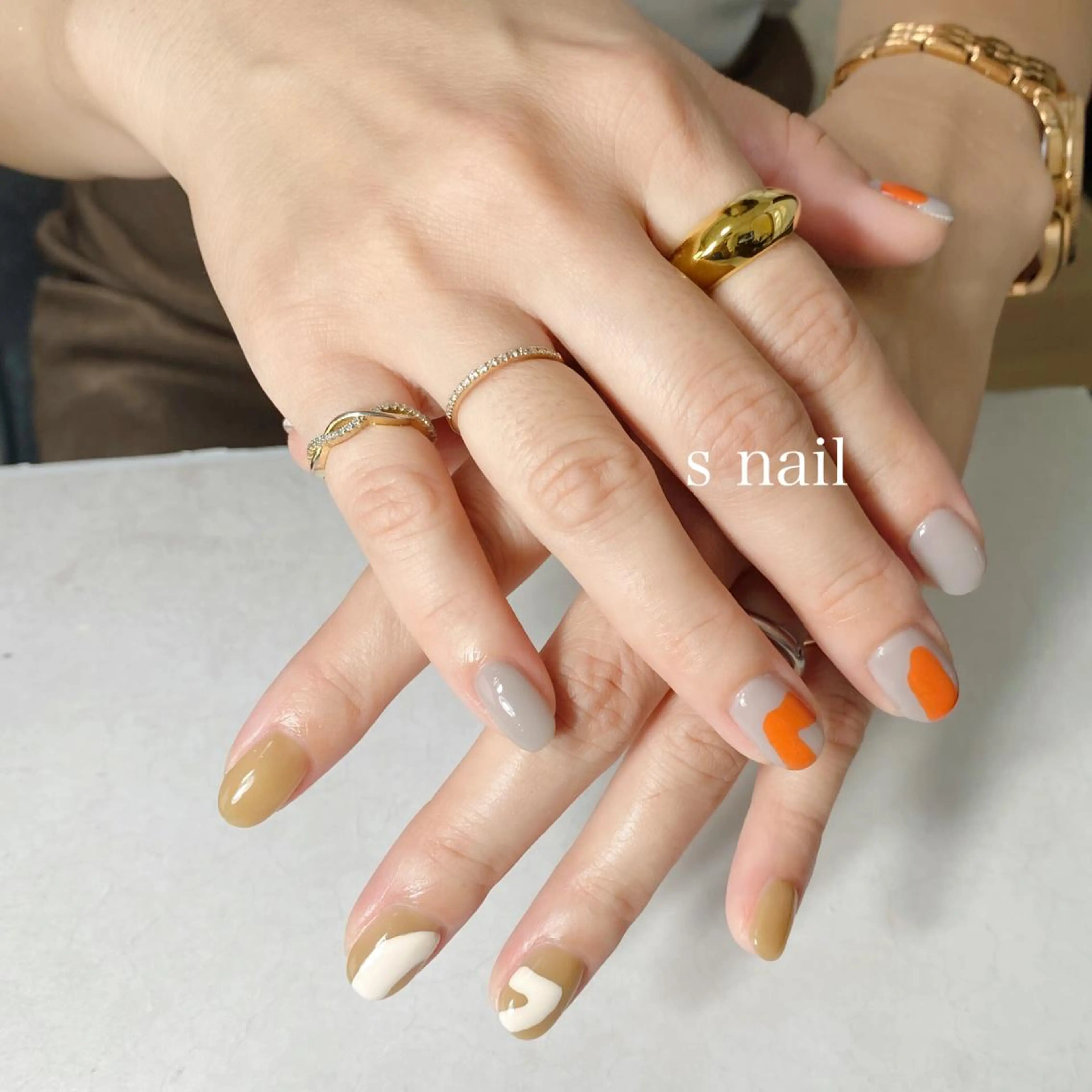 ネイル ハンドネイル s nail さとよしみゆきのネイルデザイン