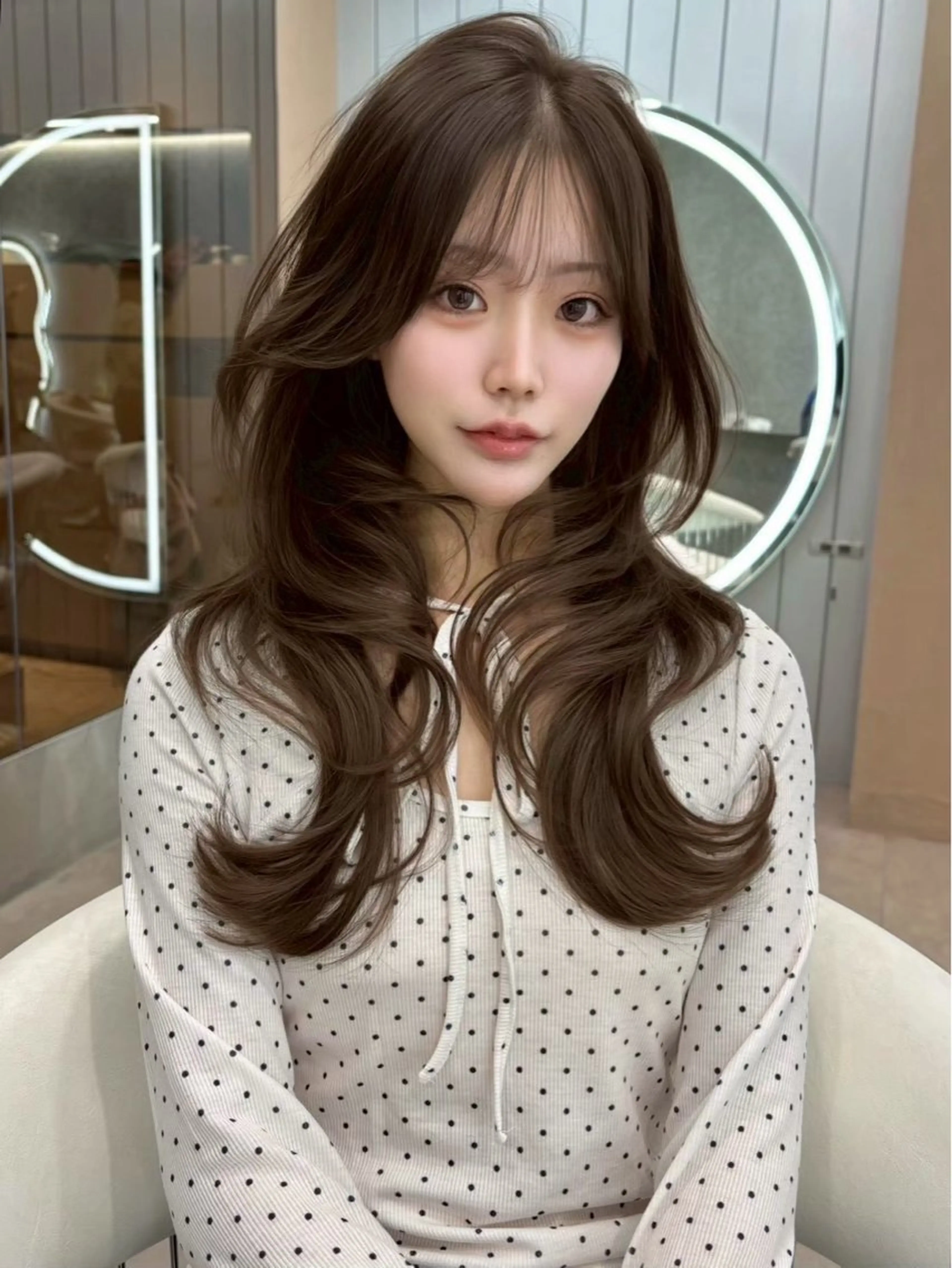 カラー ブリーチ ブリーチなしカラー 大宮🎀 mizukiのヘアスタイル
