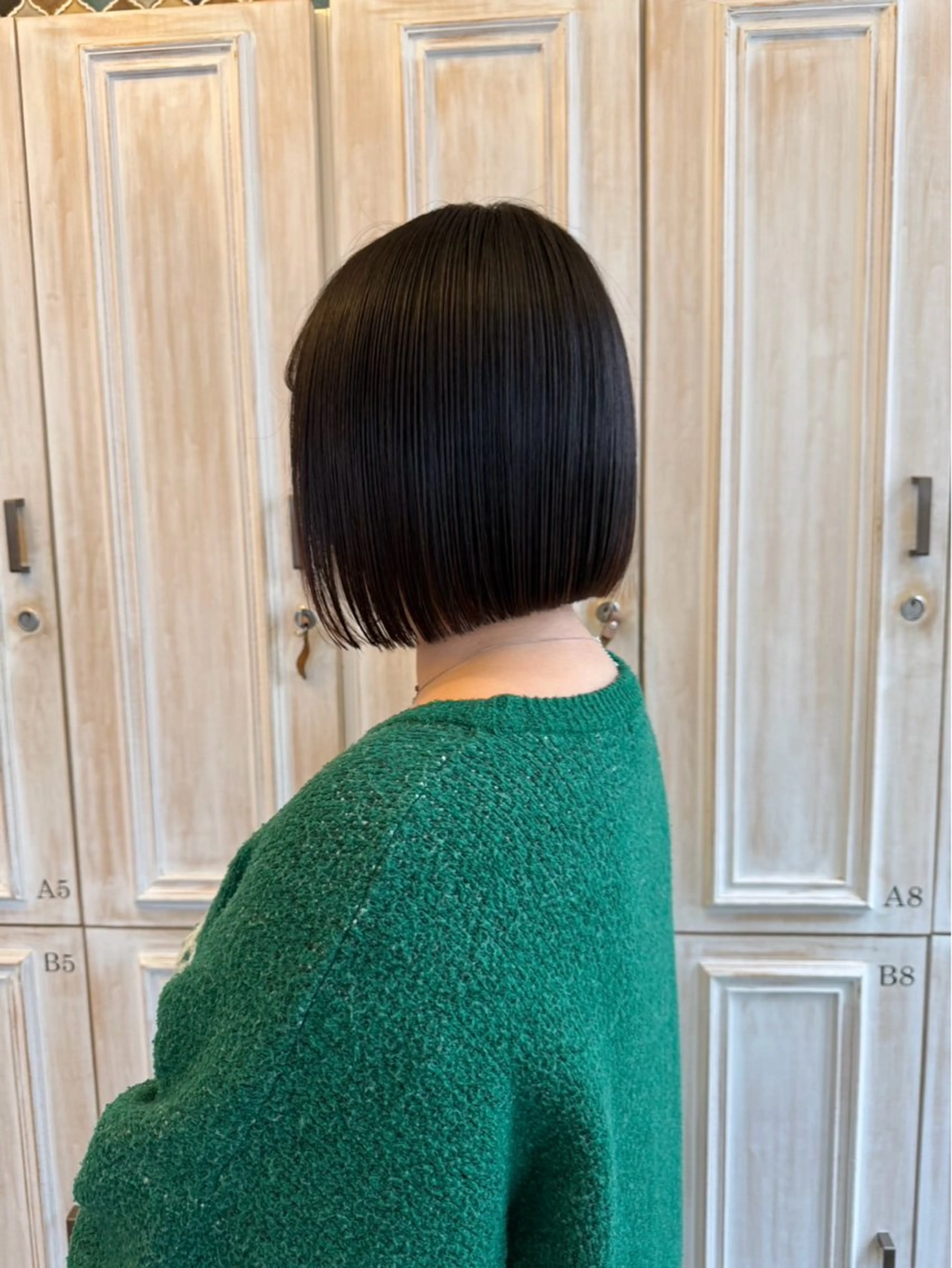 カラー 杉本 奈々美のヘアスタイル