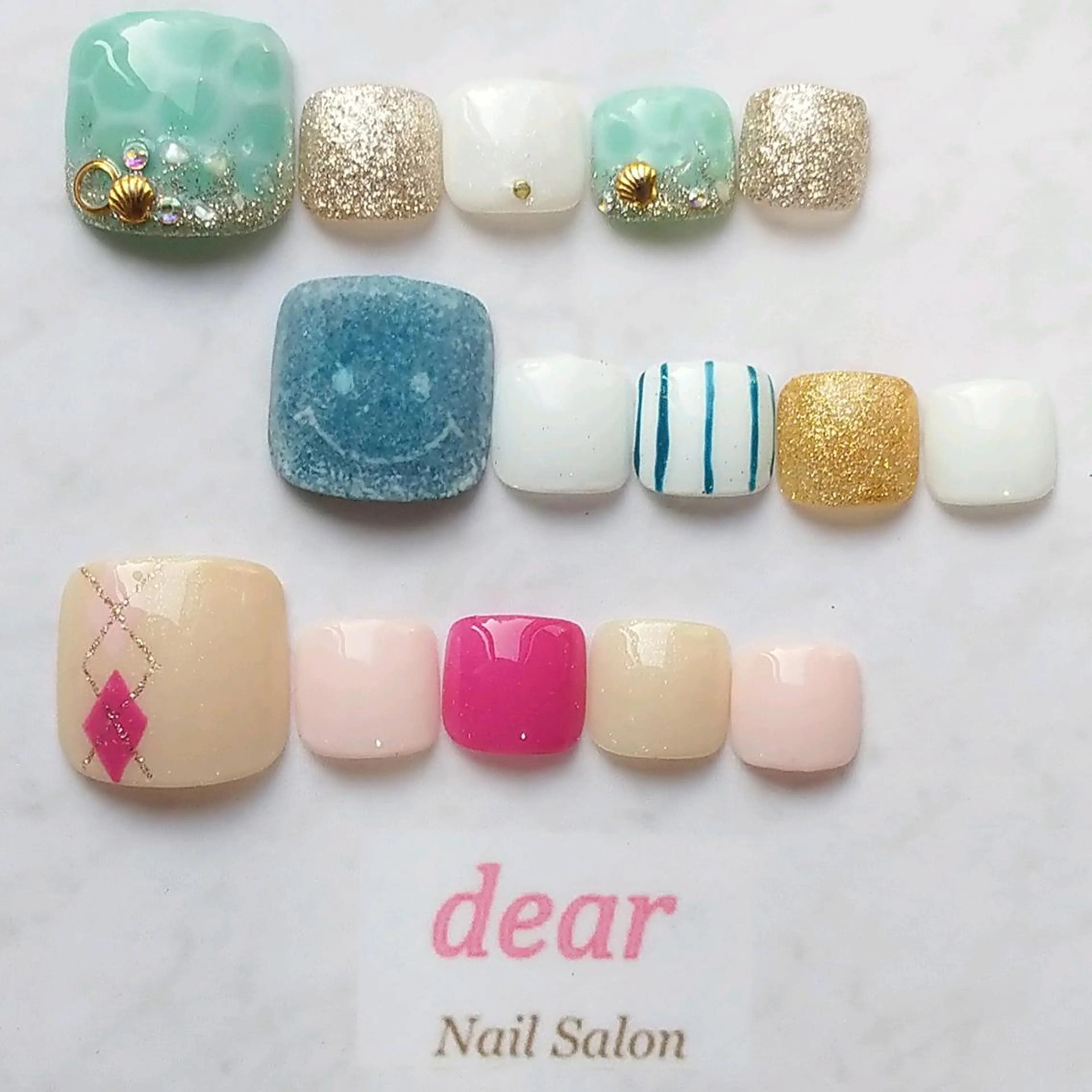 ネイル エルネイル アシスタントのネイルデザイン