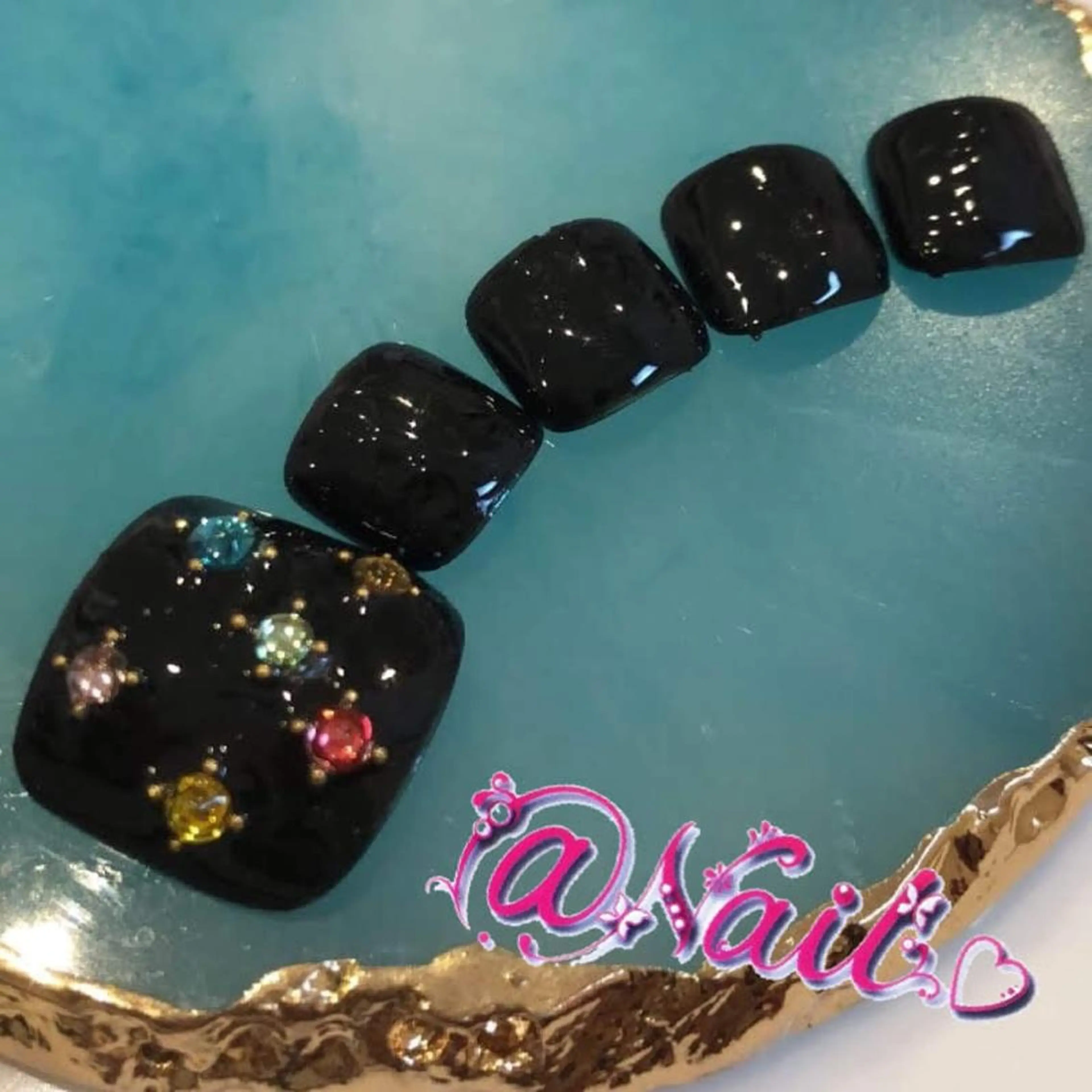 ネイル ネイルチップ 小尾 栞のネイルデザイン