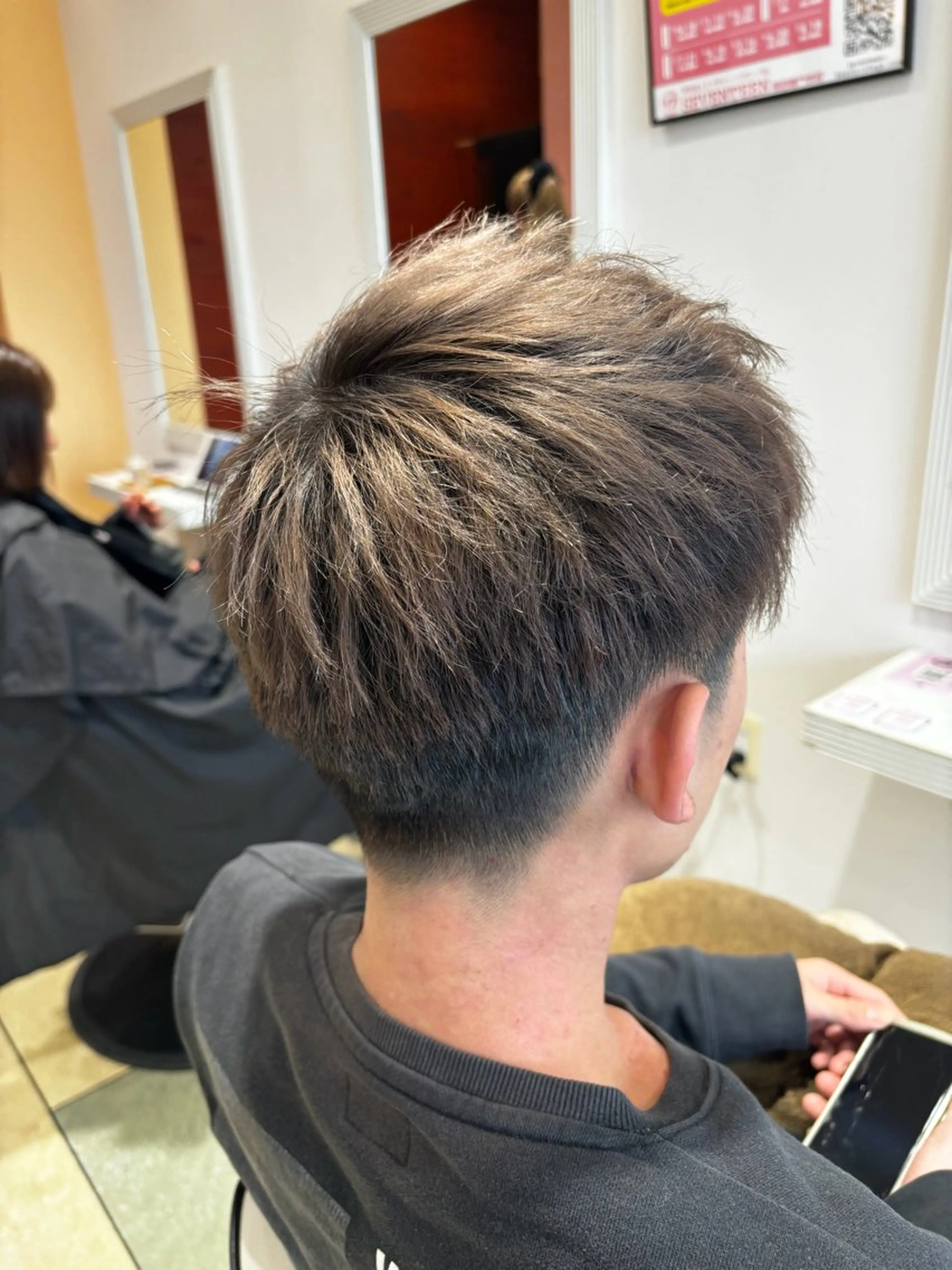 カラー メンズ 奈那美🌸 韓国ヘア🌸透明感のヘアスタイル