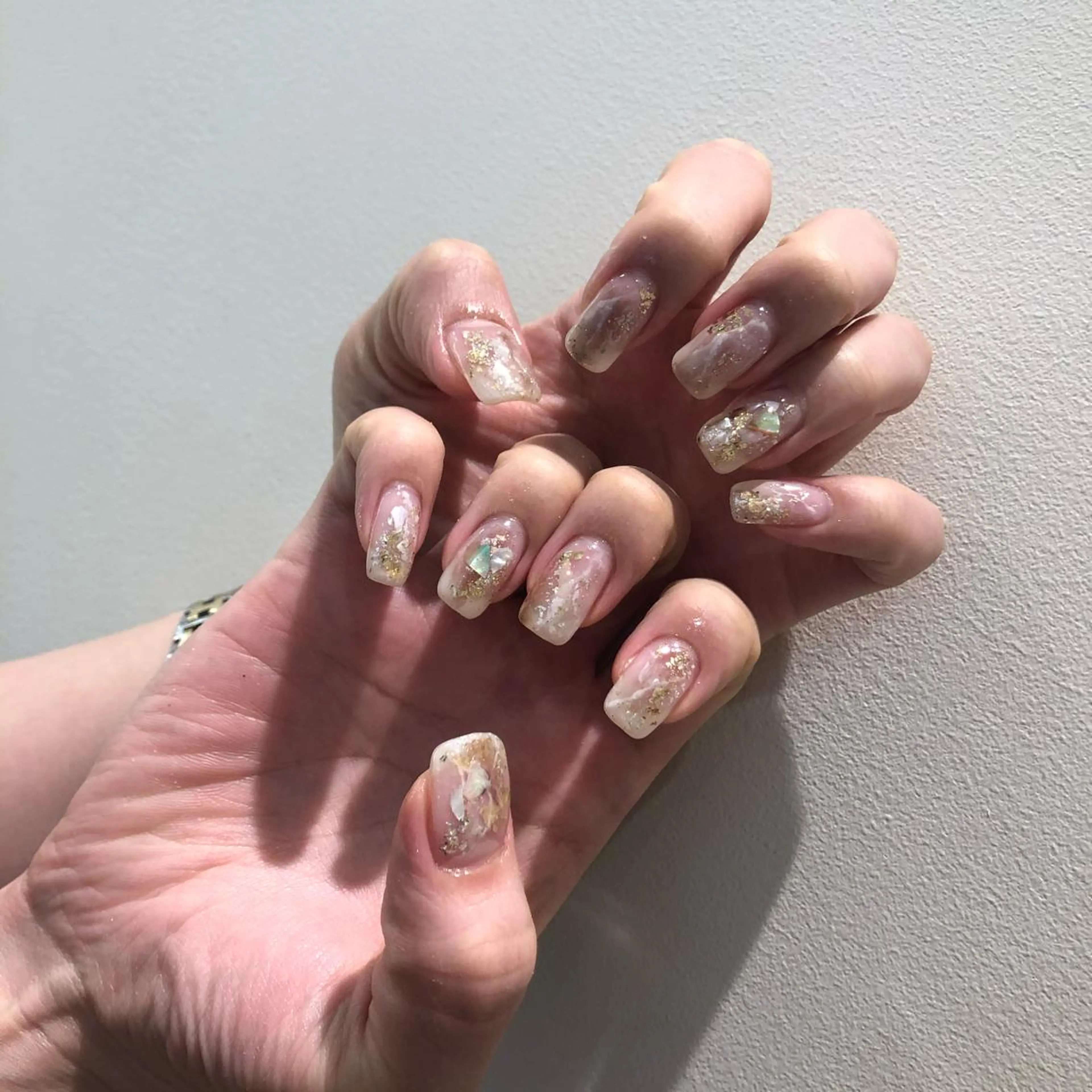 ネイル 大理石ネイル(マーブル) Ebina Ryoのネイルデザイン