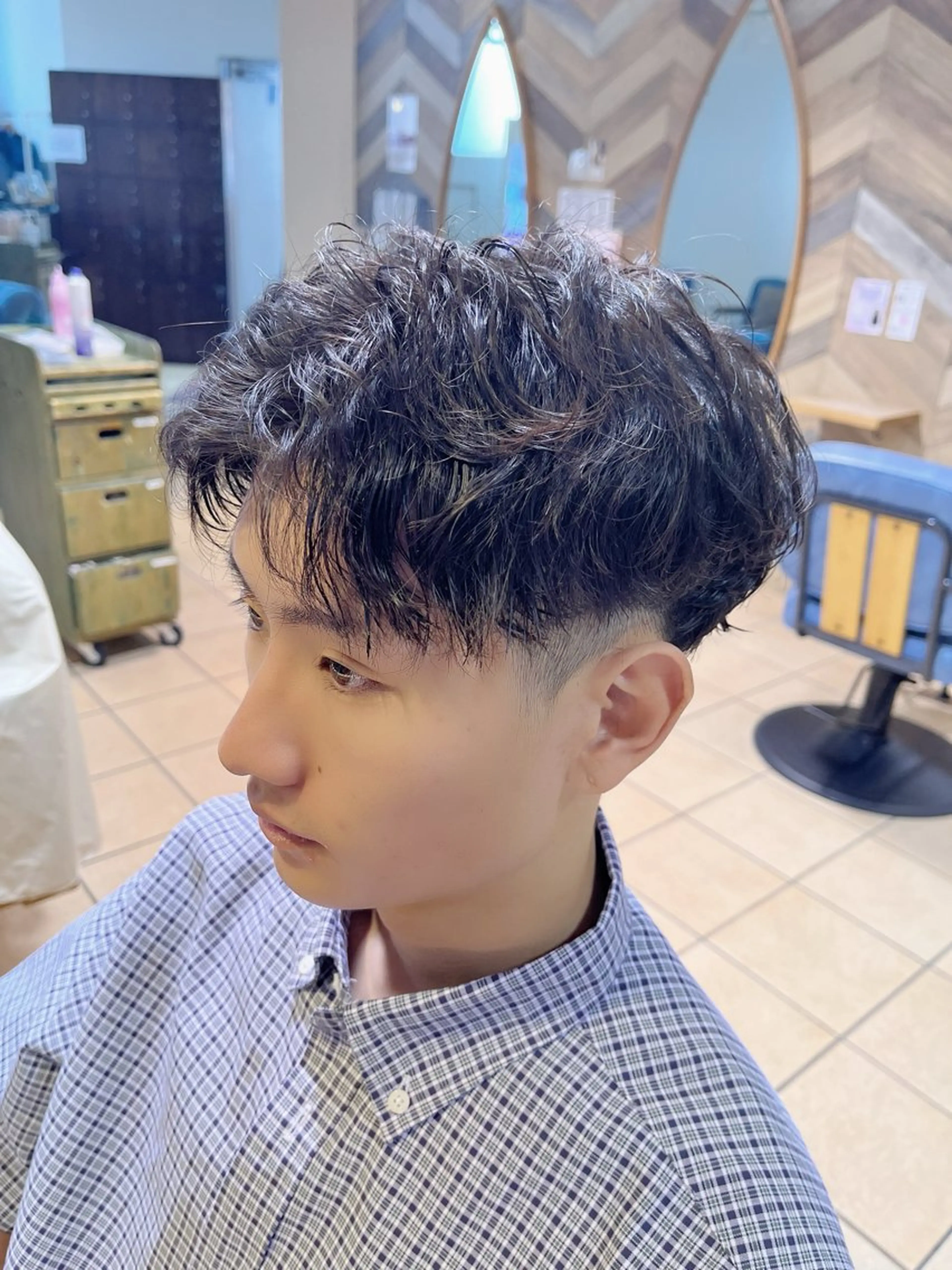 【✨メンズ限定✨】カット＋🌟シャドウパーマ🌟の写真