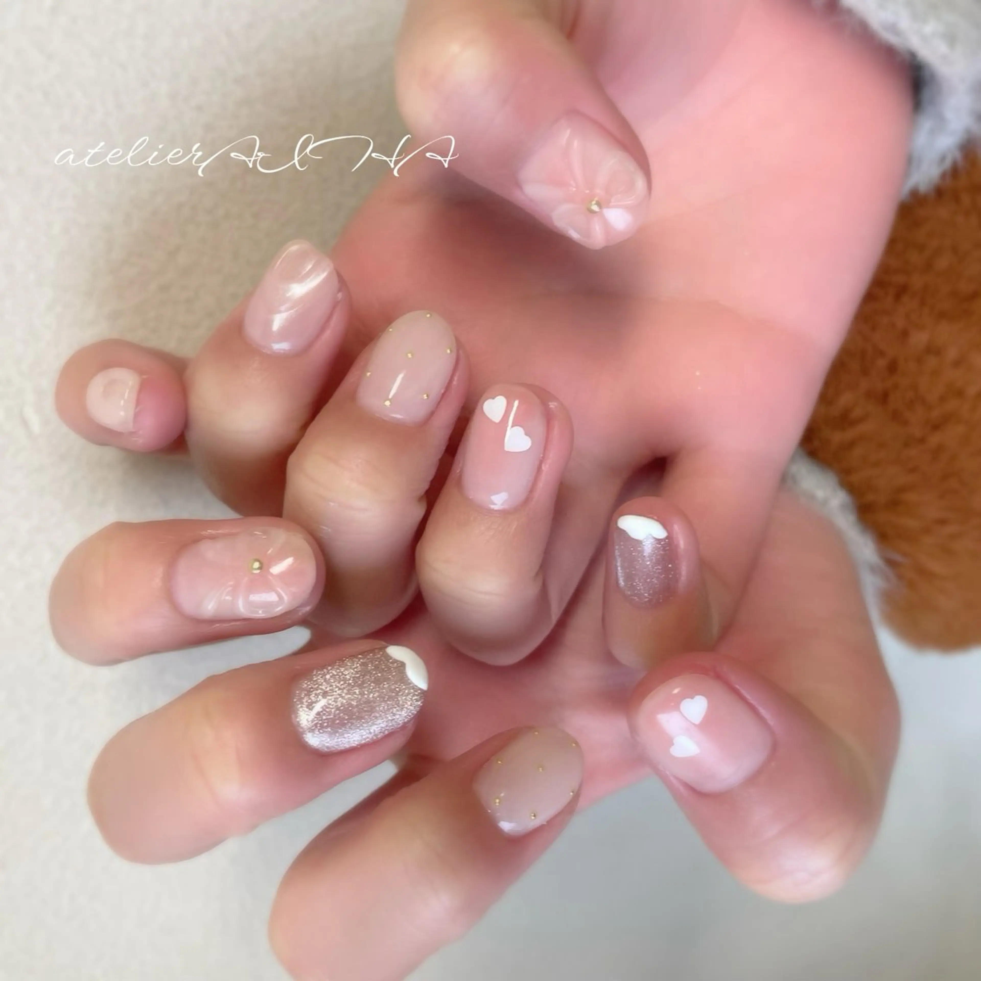 ネイル ハンドネイル アトリエAIHA★ フィルイン推奨サロンのネイルデザイン