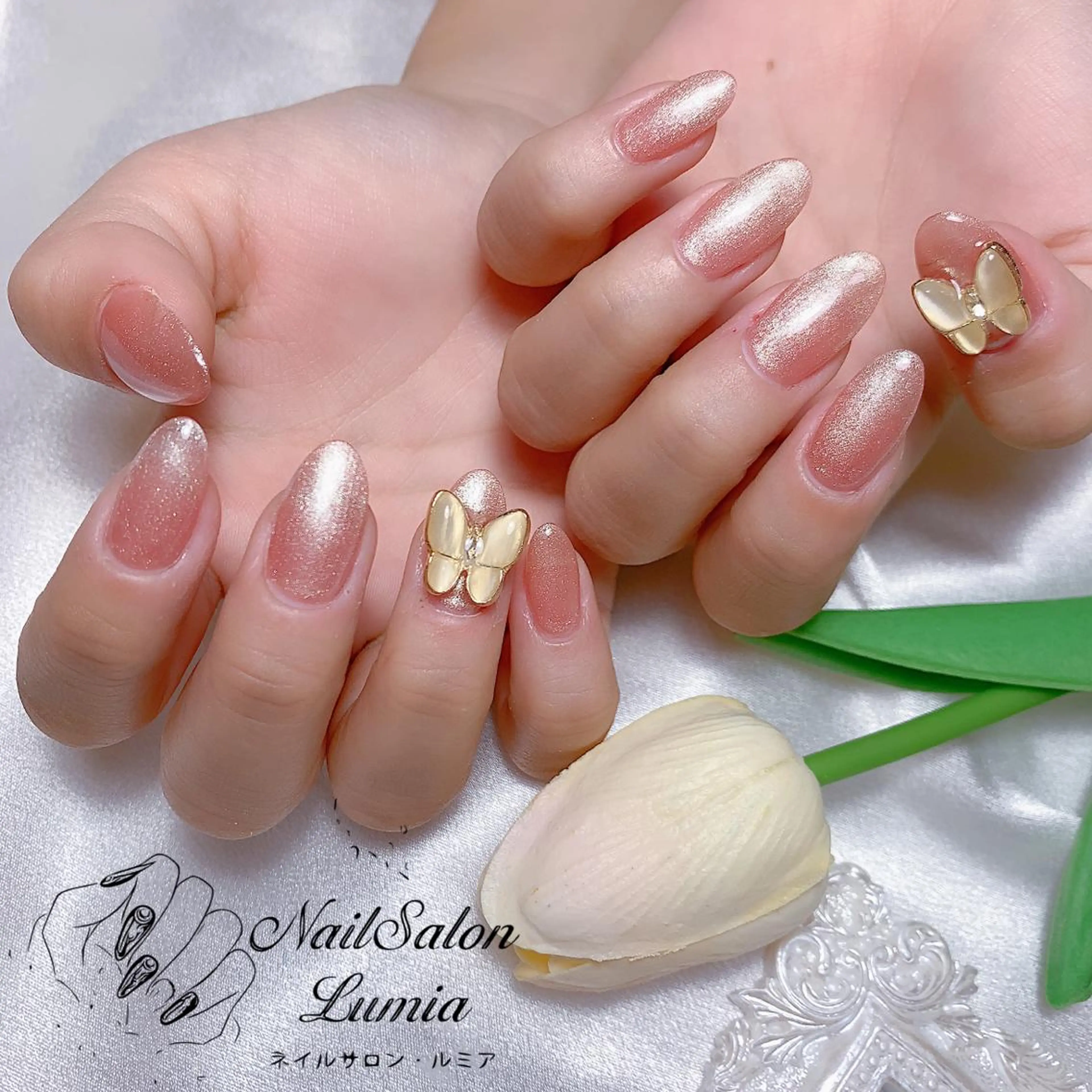 ネイル ハンドネイル ネイルサロン ルミア Lumia 店長のネイルデザイン