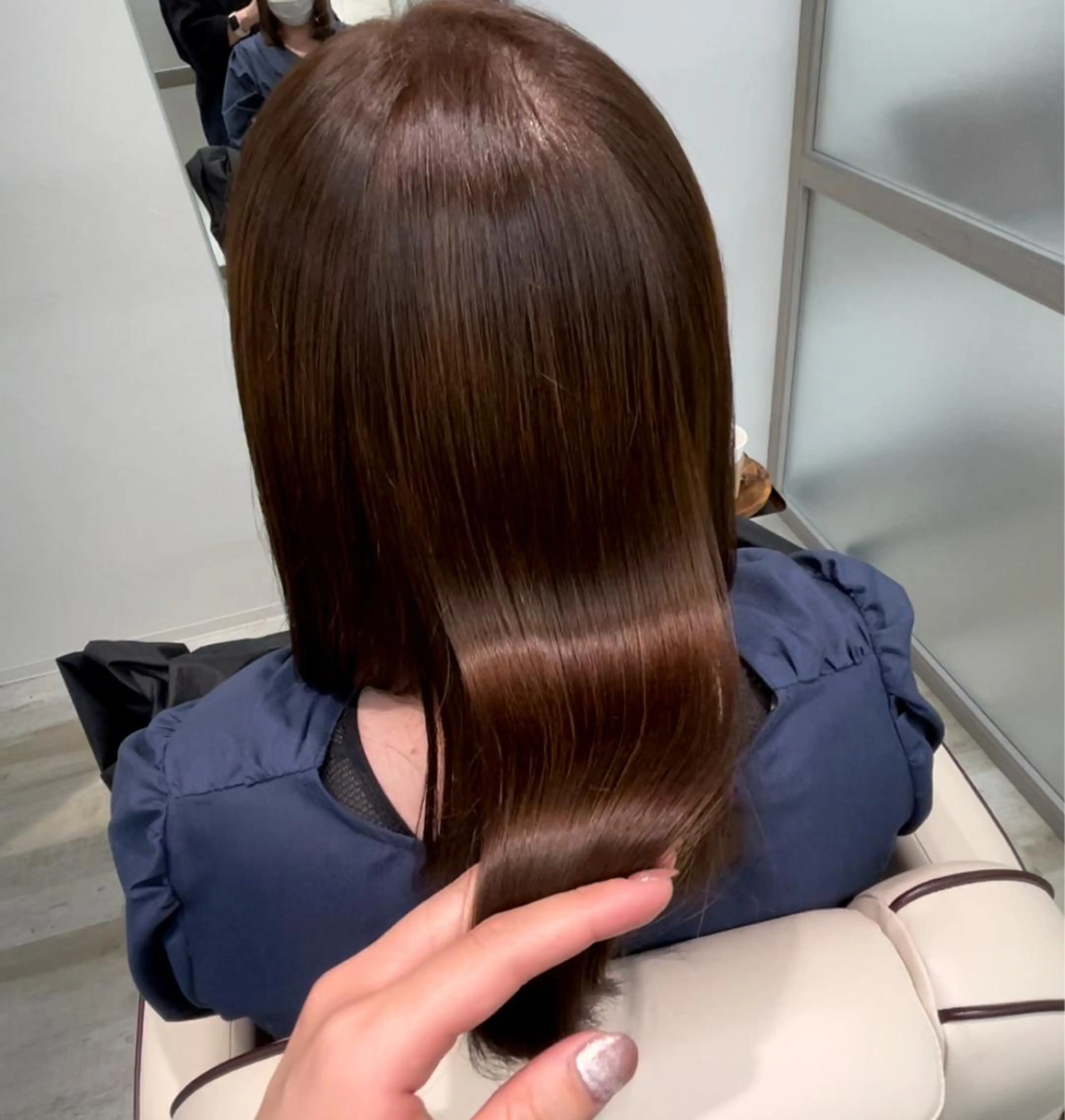 セミロング カラー カット ヘアカラー トリートメント 🫧MITO カイレアサロン🫧のヘアスタイル