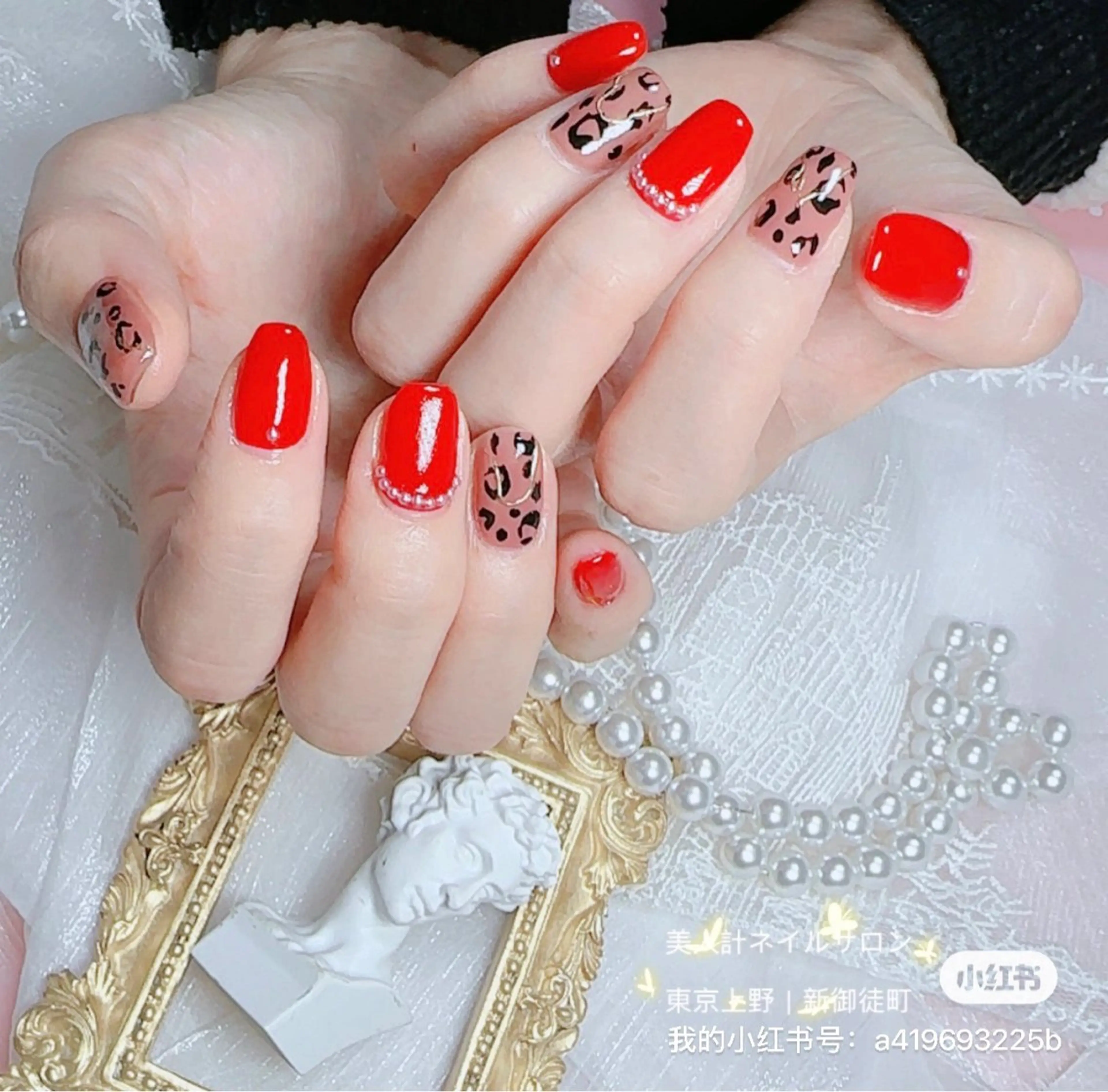 ネイル ハンドネイル 中山 美月のネイルデザイン