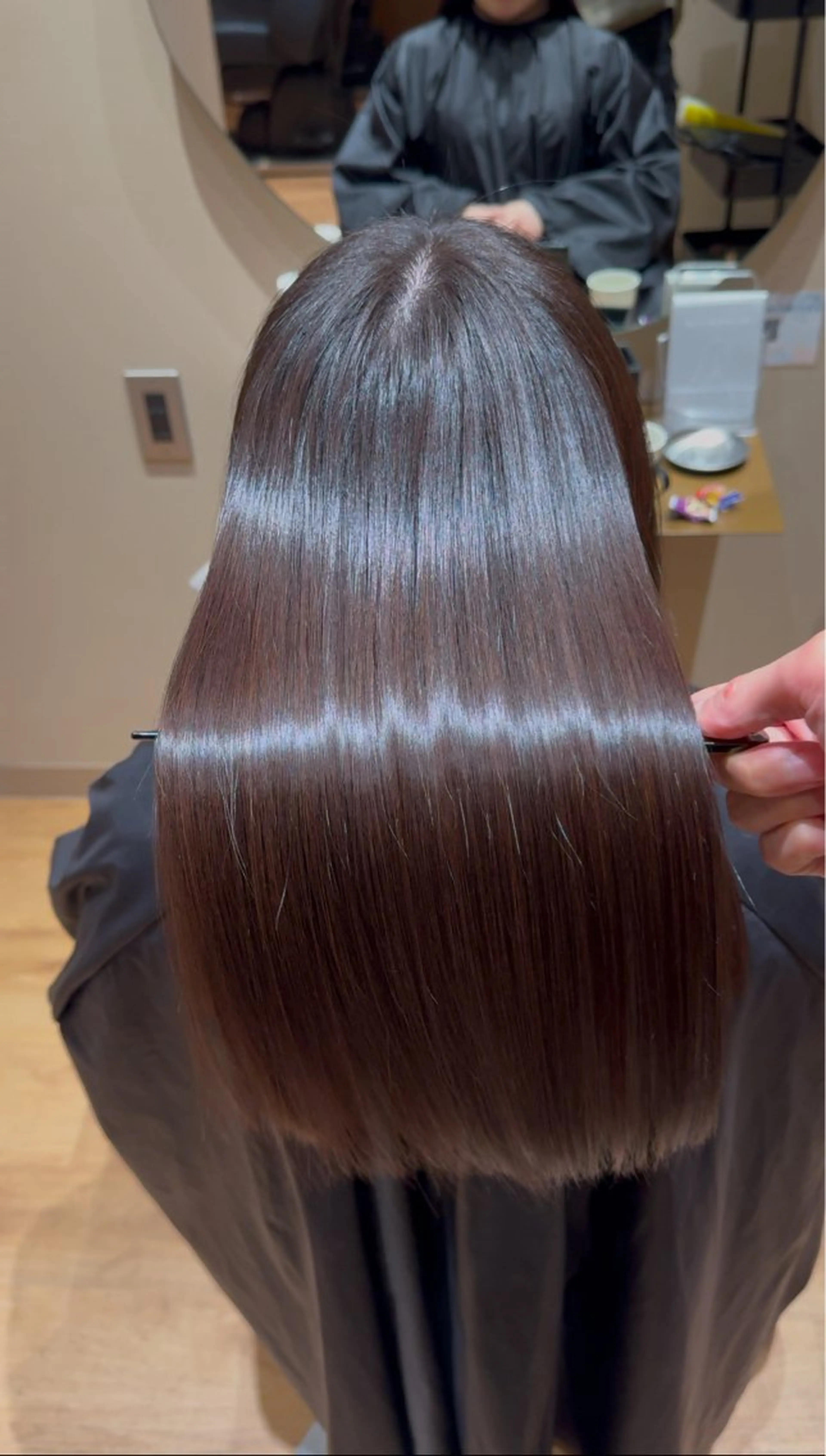 ロング 縮毛矯正 カット 縮毛矯正 トリートメント 🥇美髪特化🥇 店長✨ミヨカワのヘアスタイル