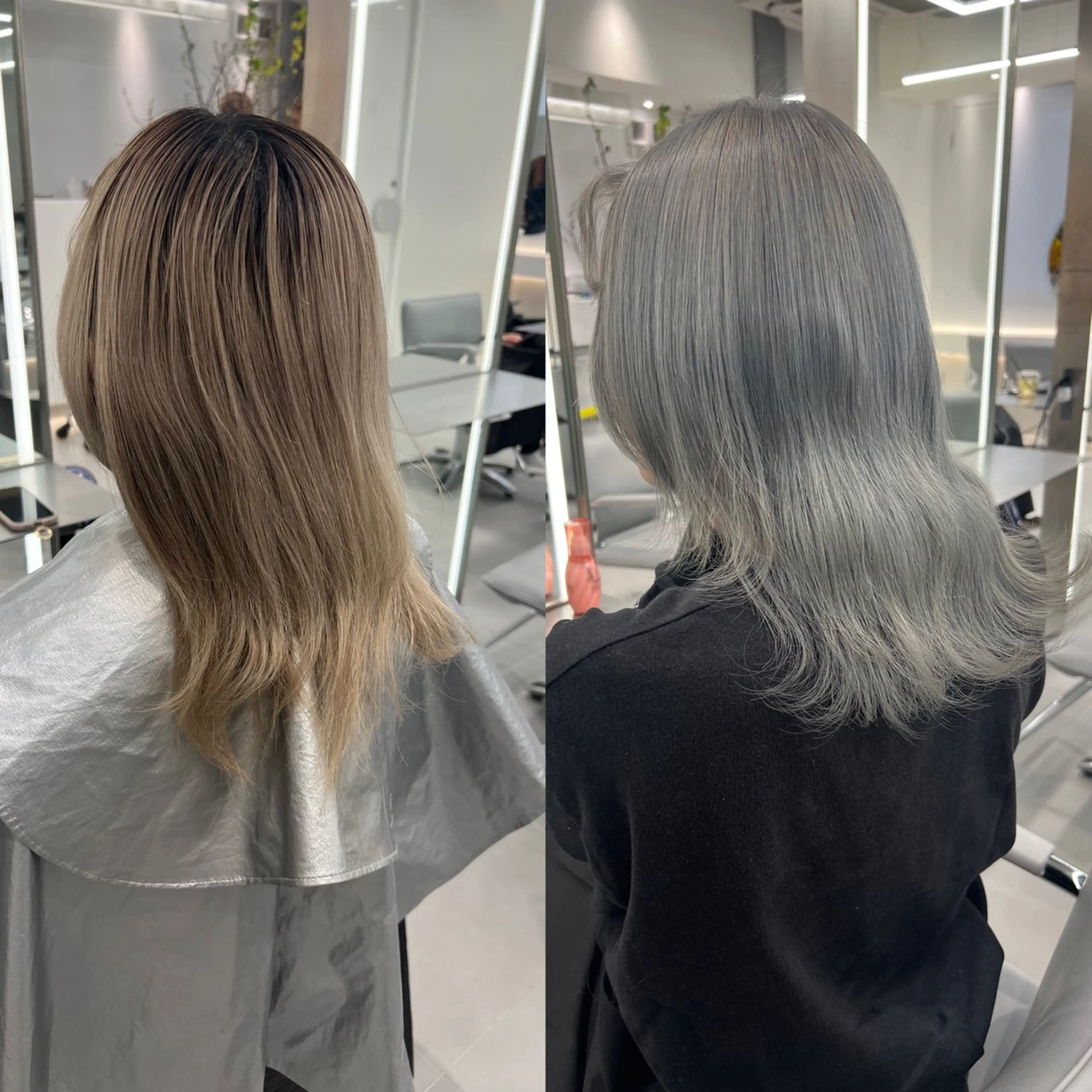 セミロング カラー ヘアアレンジ ヘアカラー トリートメント ar+ ❤︎ maiのヘアスタイル