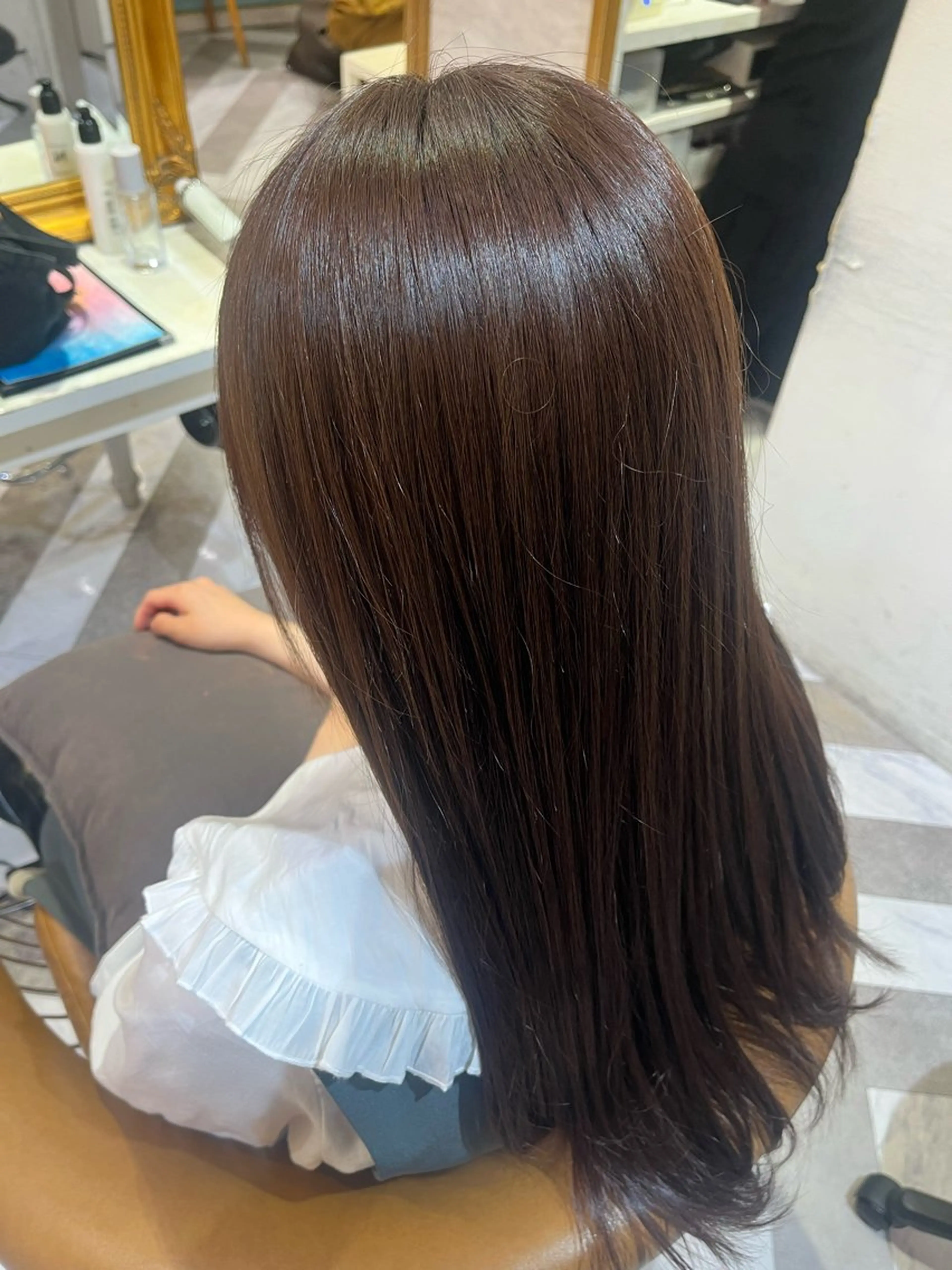 ロング 西川 大晴のヘアスタイル