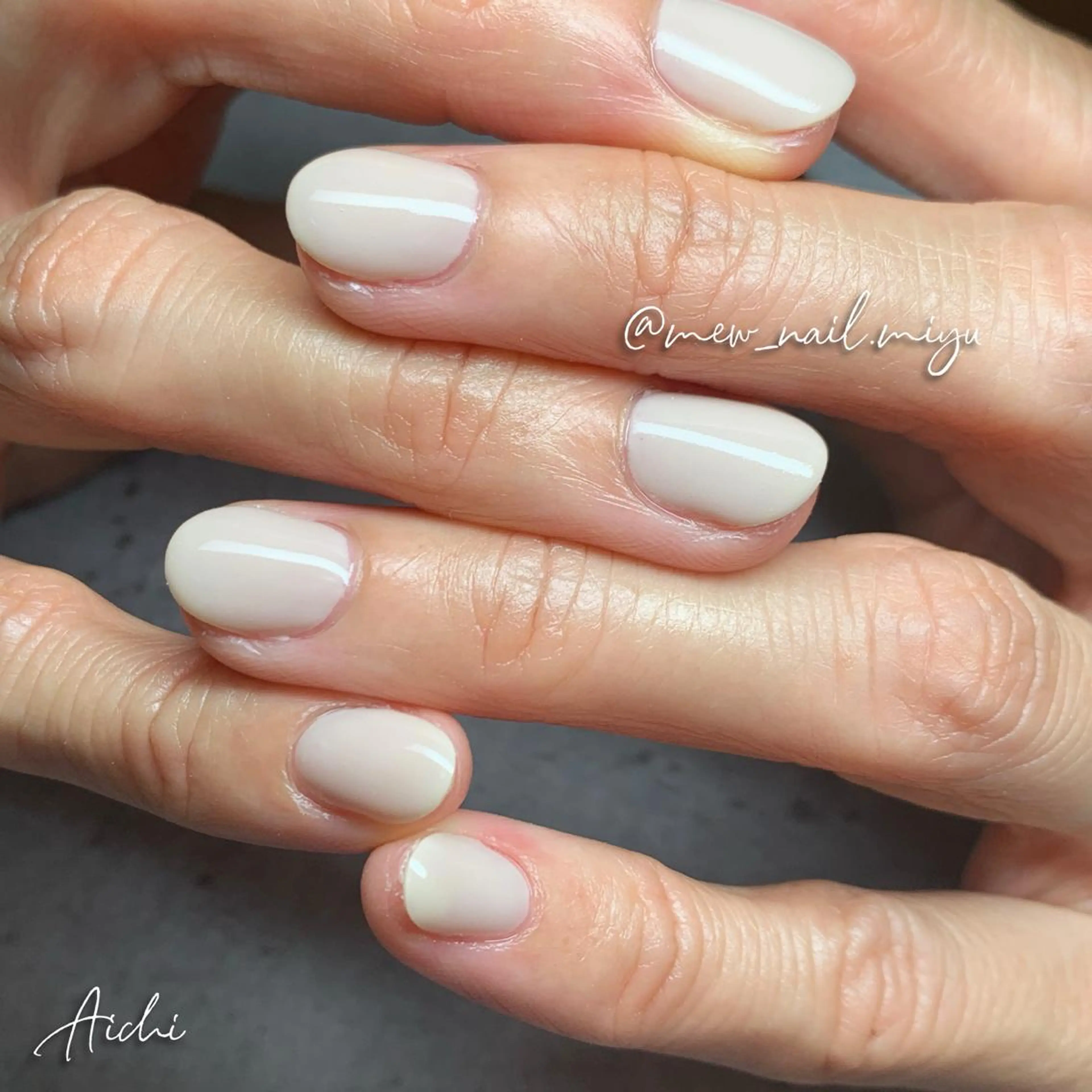 ネイル ワンカラーネイル ハンドネイル miyu ☺︎のネイルデザイン