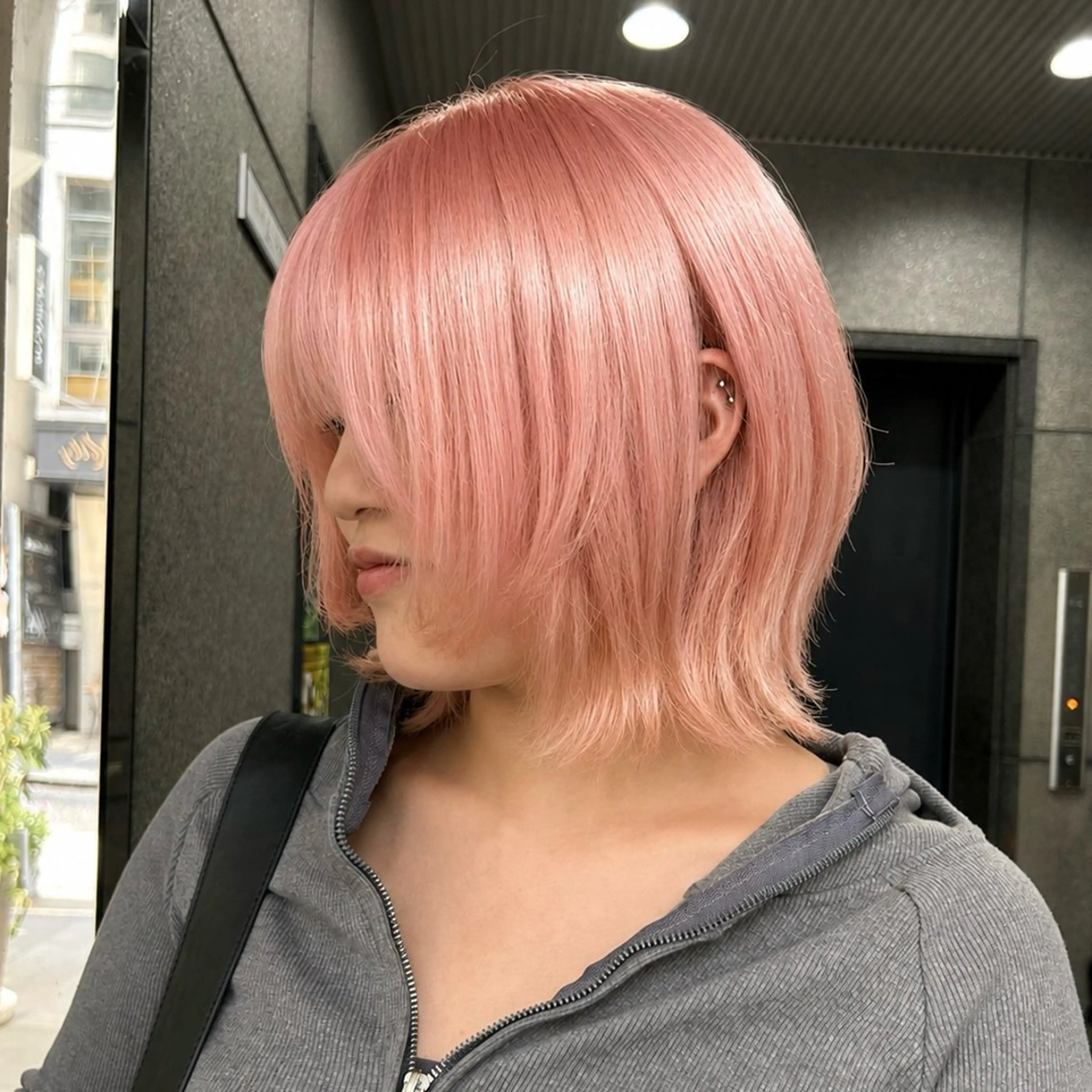 ミディアム カラー ヘアカラー トリートメント 横浜カラー/パーマ/ SAKI💫のヘアスタイル