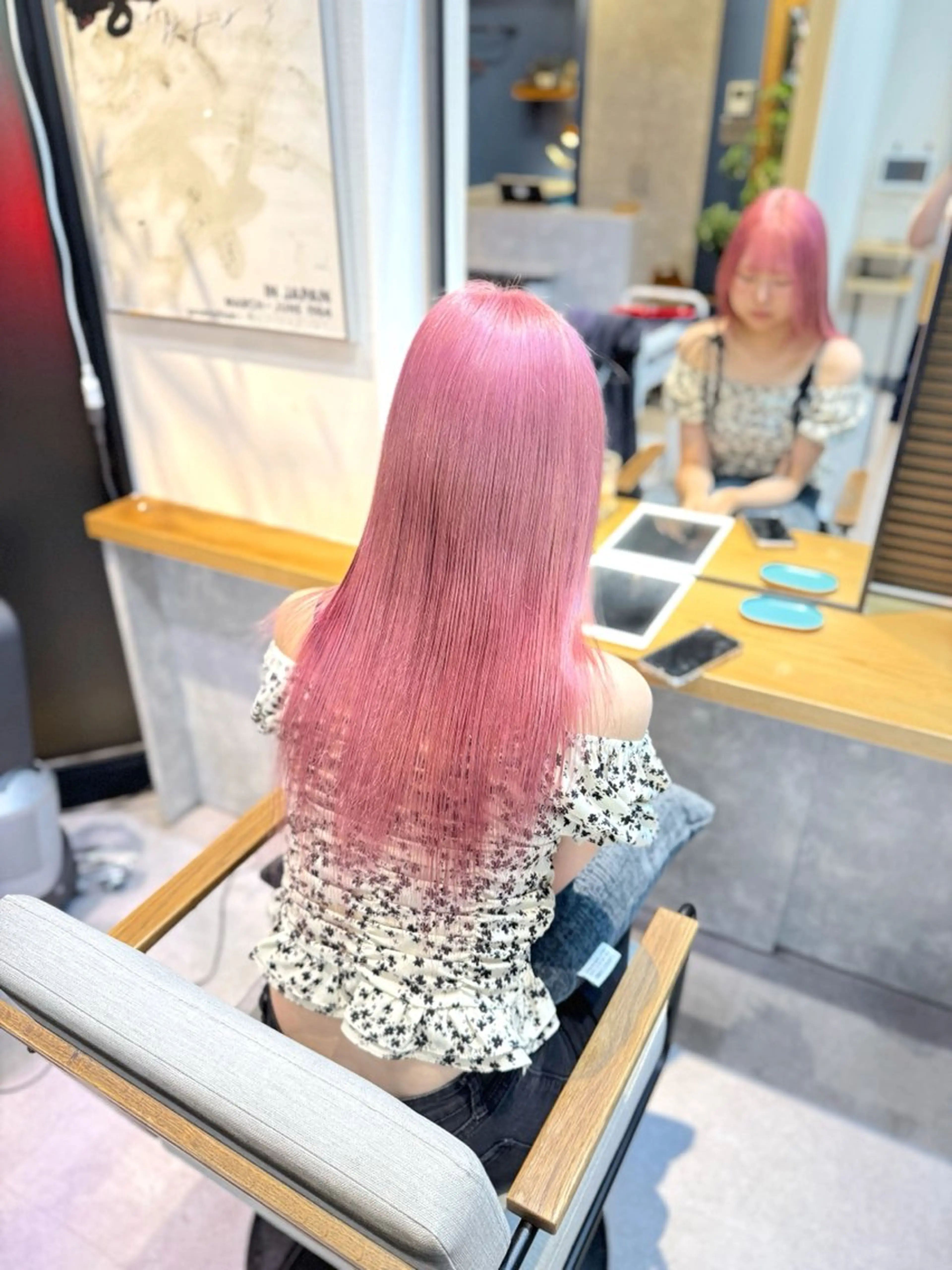 ロング カラー カット ヘアカラー トリートメント 似合わせ/ブリーチ/ 透明感/sanamiのヘアスタイル