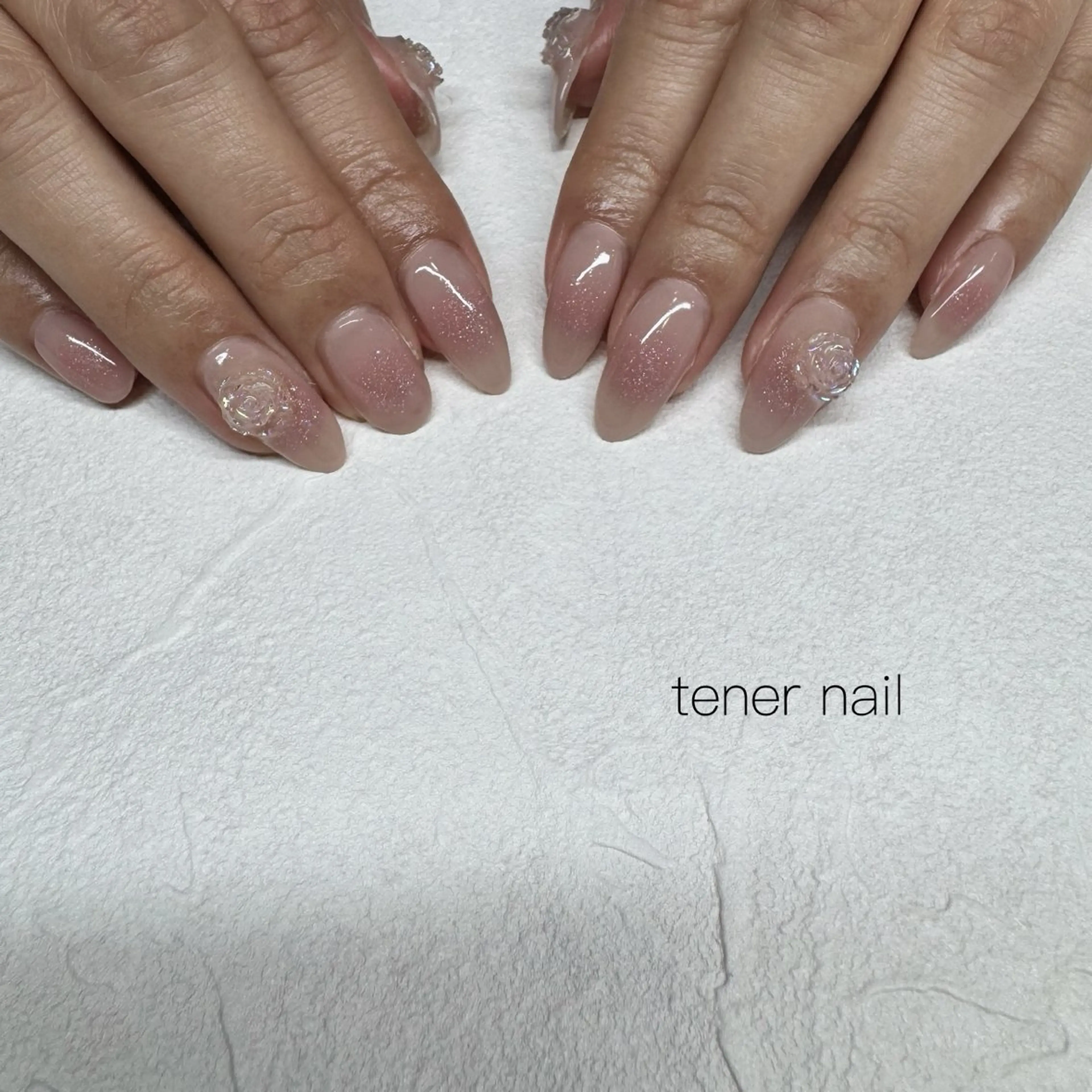 ネイル チークネイル ハンドネイル テネルネイル tener nailのネイルデザイン