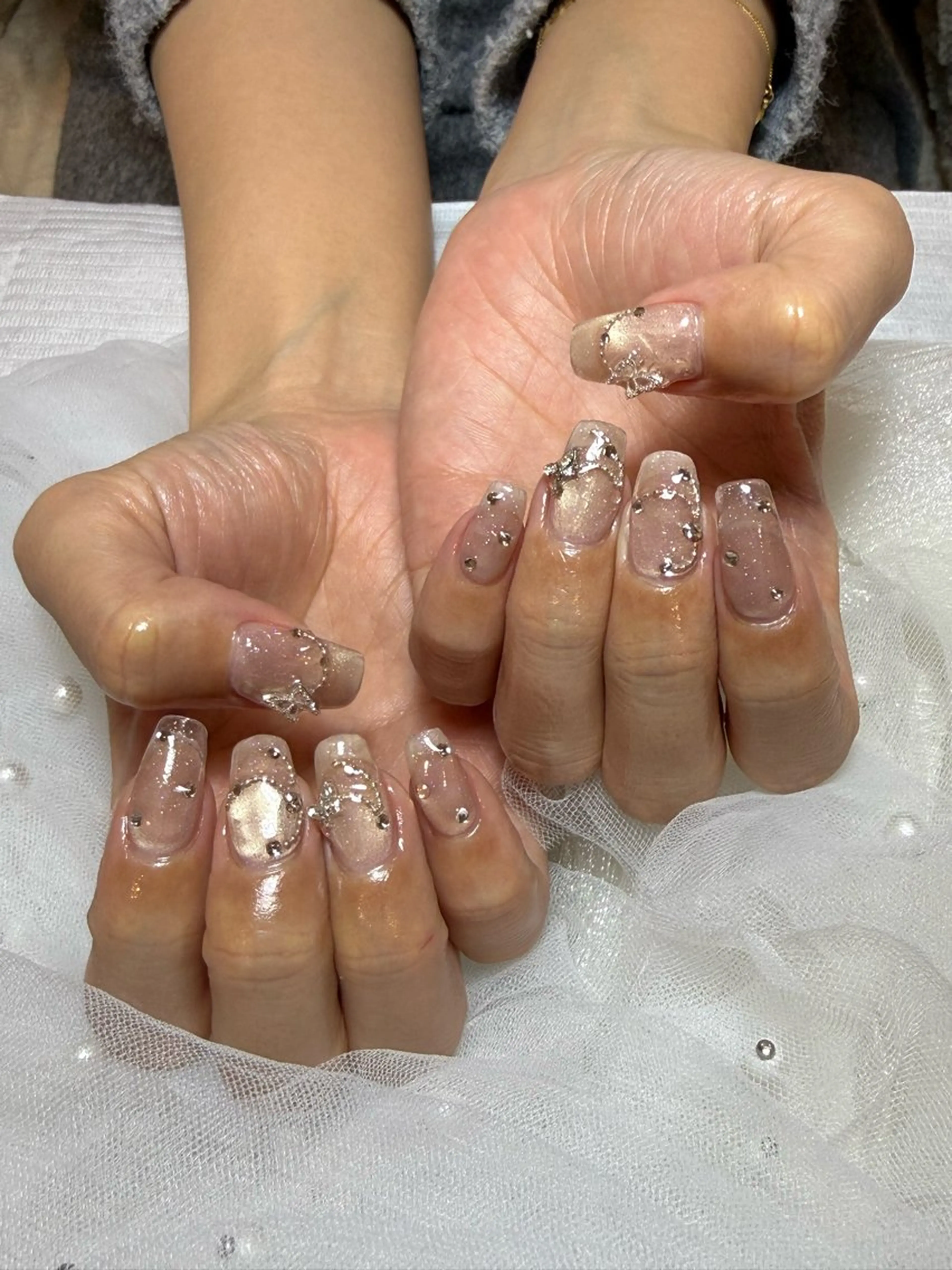 ネイル アートネイル マグネットネイル ハンドネイル 自宅サロン鎌倉 KORONのネイルデザイン