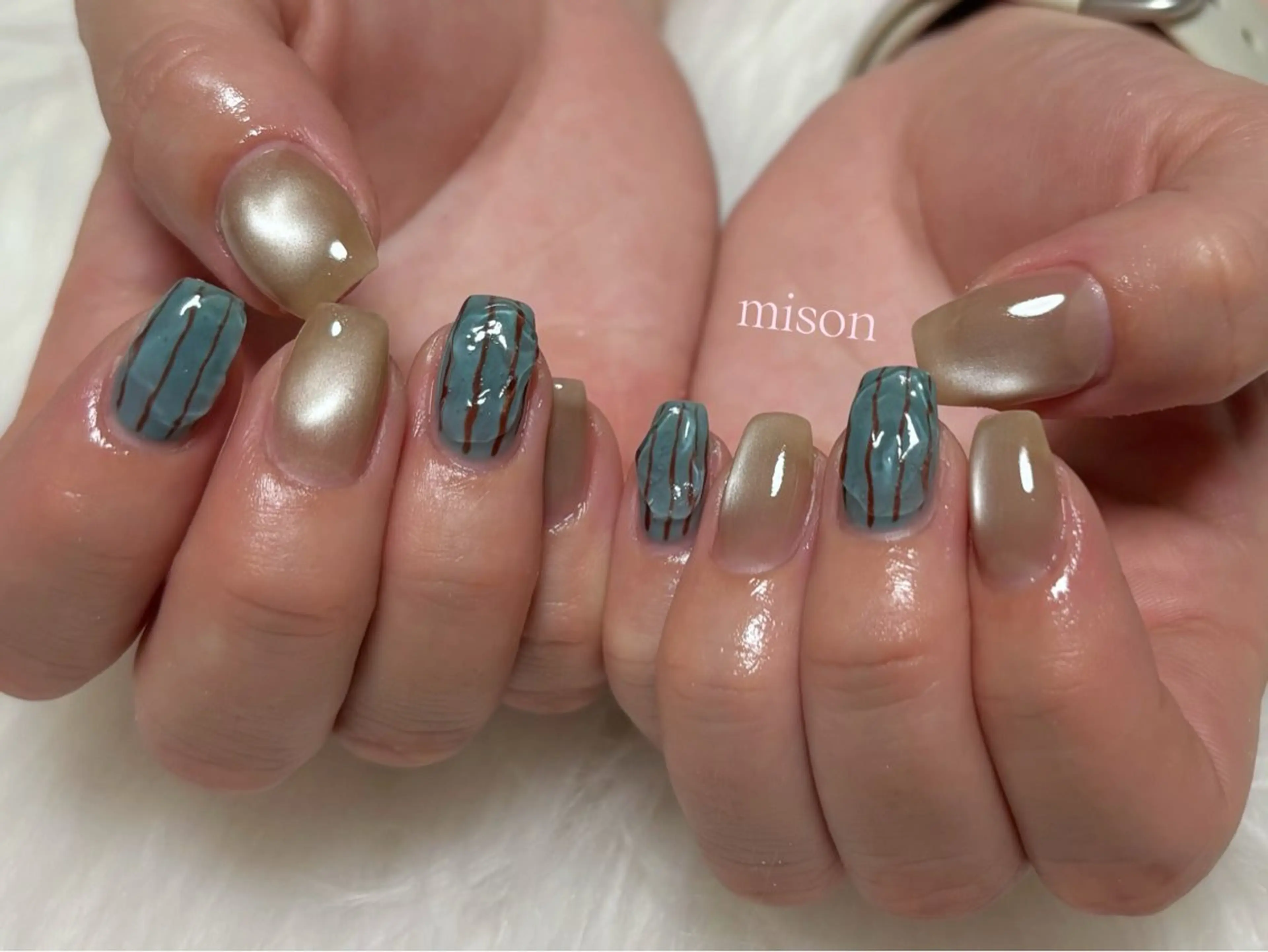 ネイル mison 安形友花のネイルデザイン
