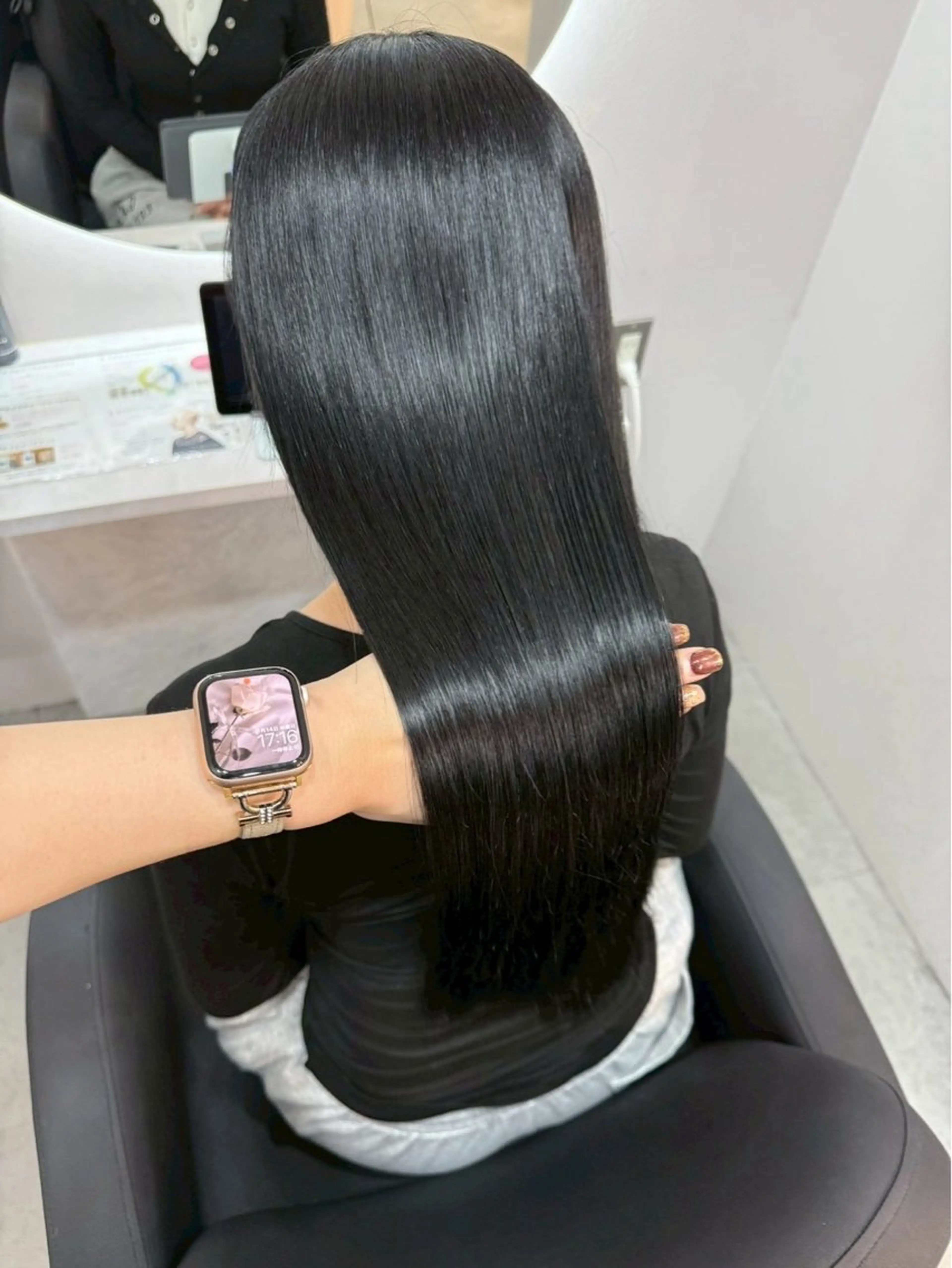 ロング カット ヘアカラー トリートメント ALLEN hair 梅田店のヘアスタイル