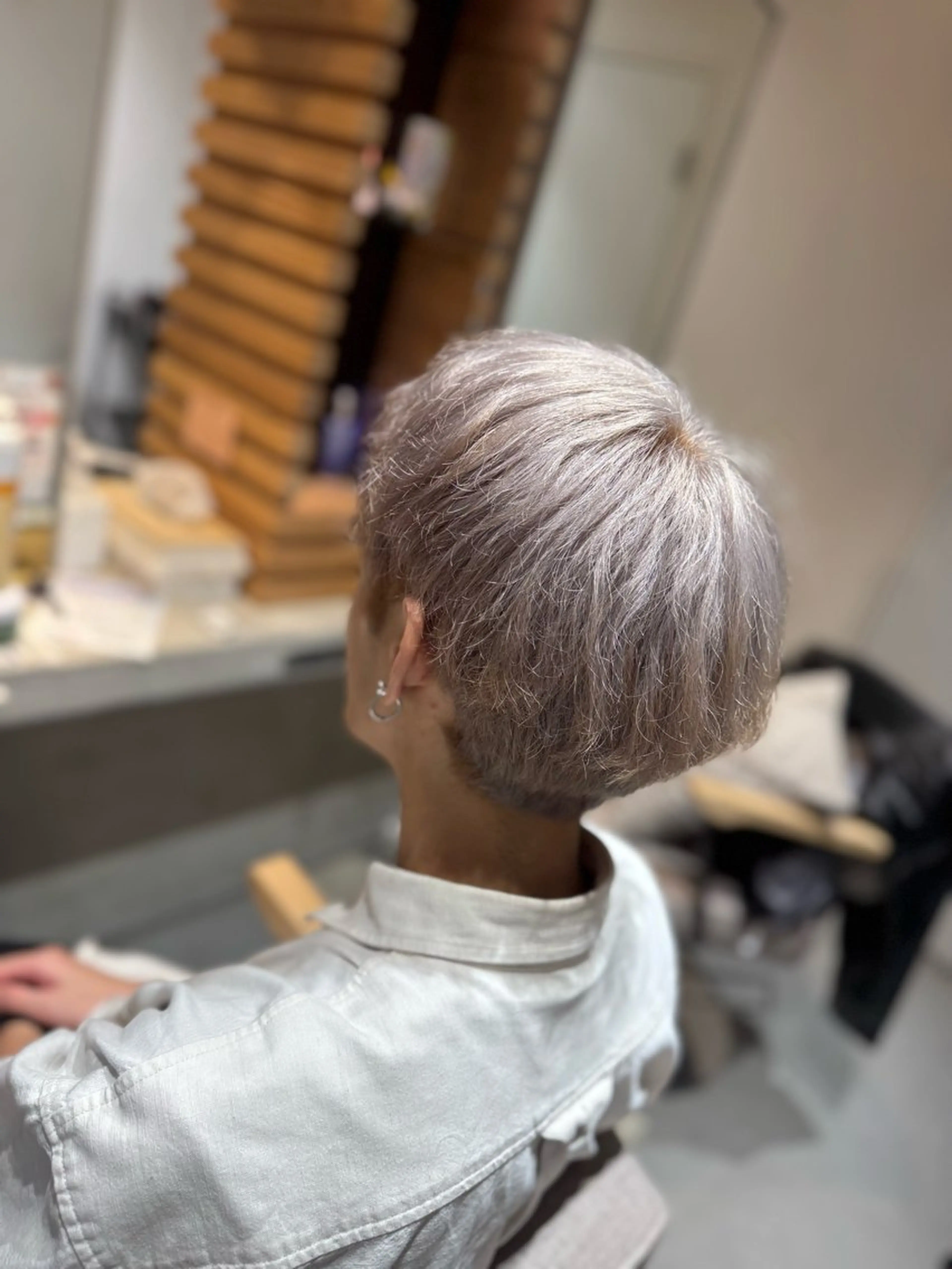 カラー メンズ Fizelle福島 Honokaのヘアスタイル