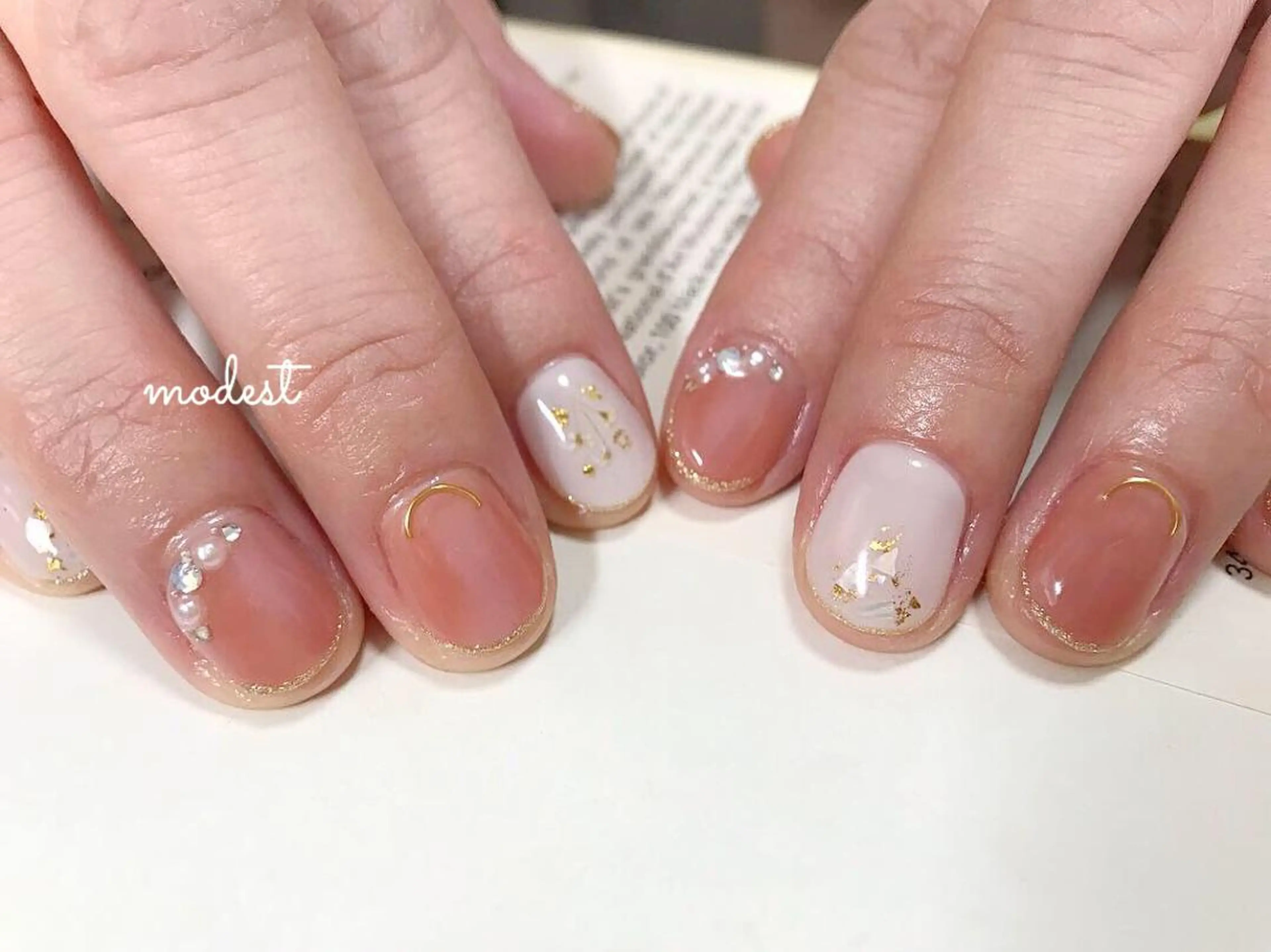 ネイル 久田 悠佳のネイルデザイン