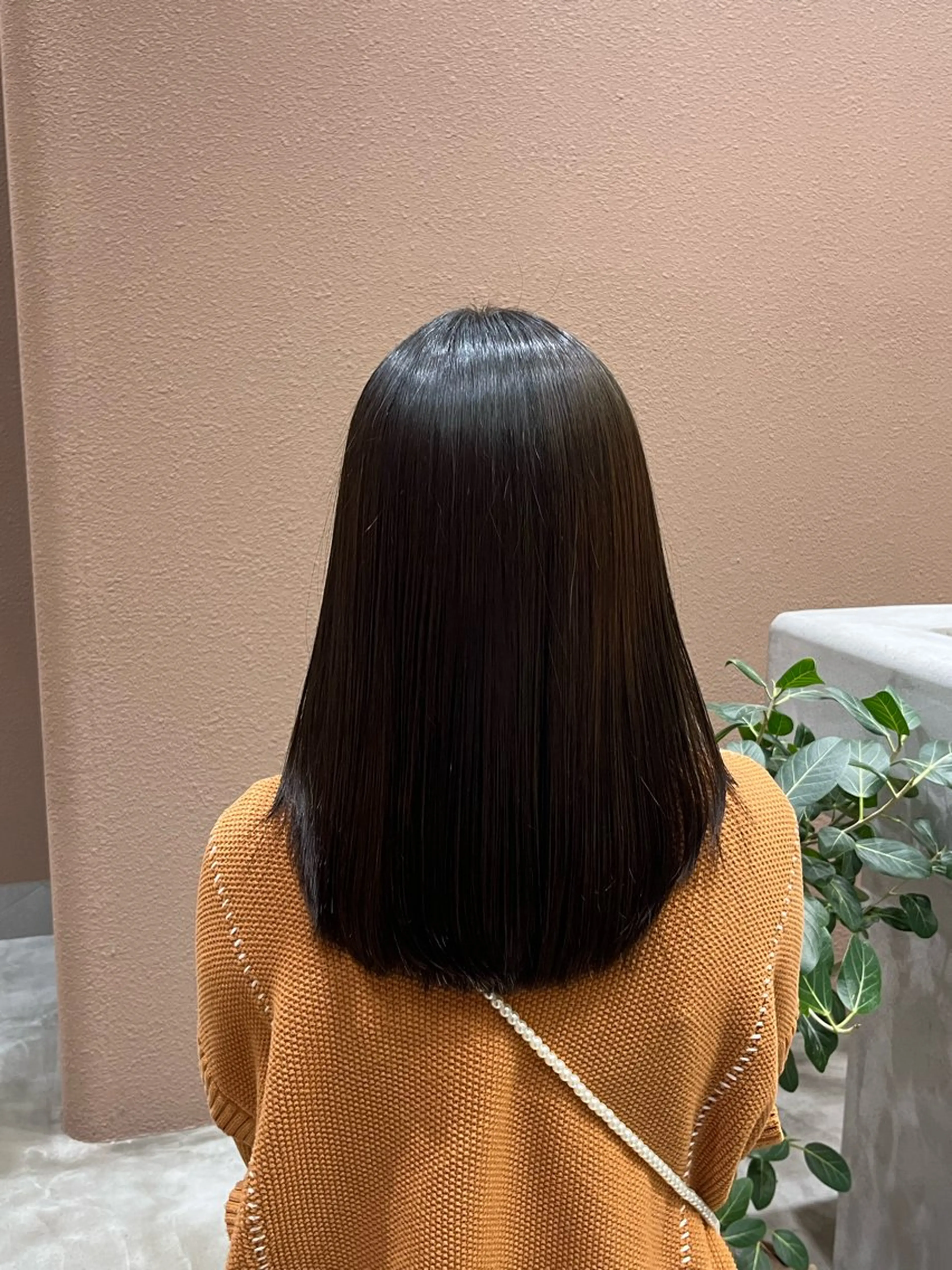 セミロング カラー ヘアカラー トリートメント 美髪トリートメント✨ たけとら🐯のヘアスタイル