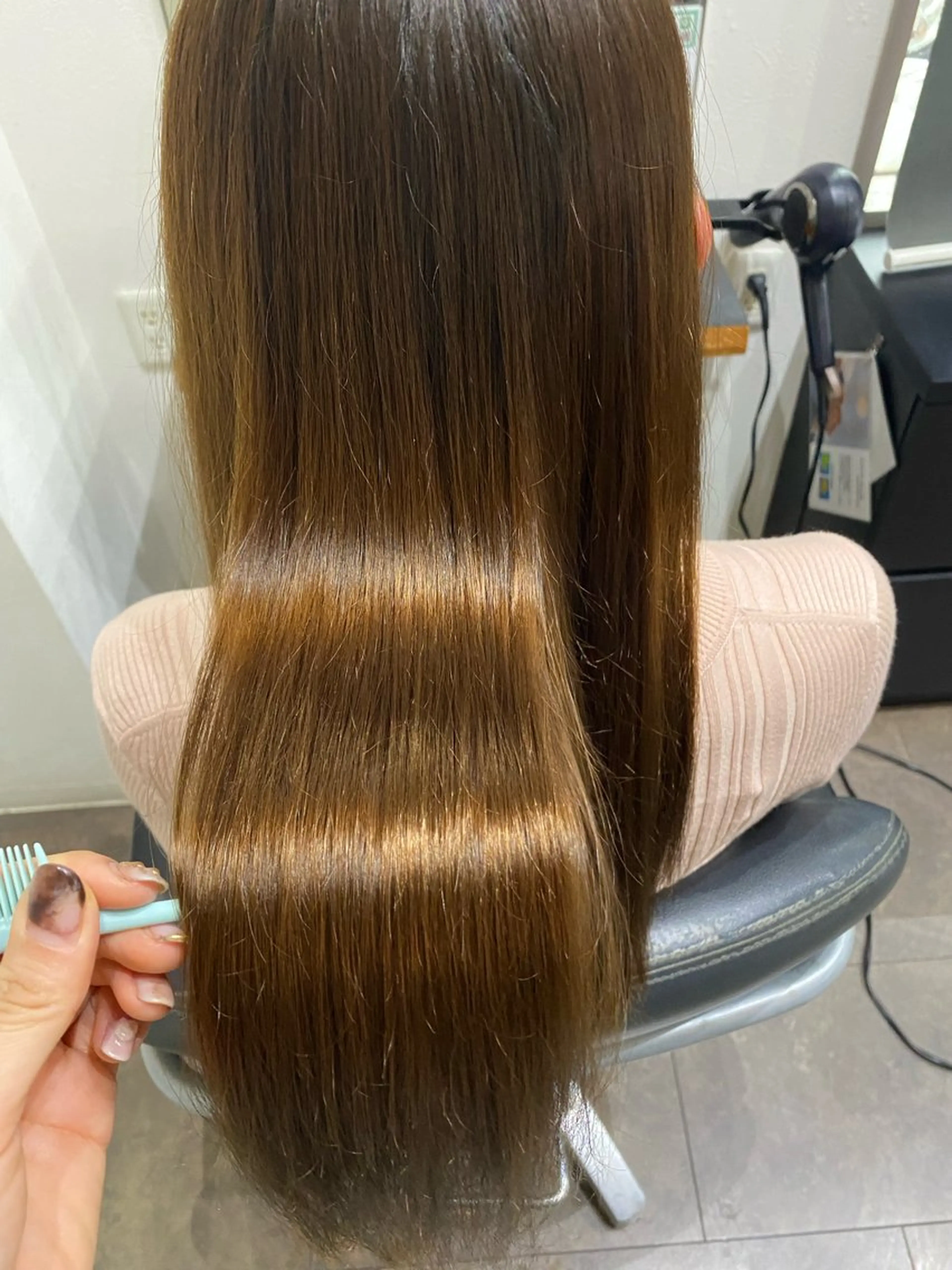 ロング カラー 西田 雪乃のヘアスタイル