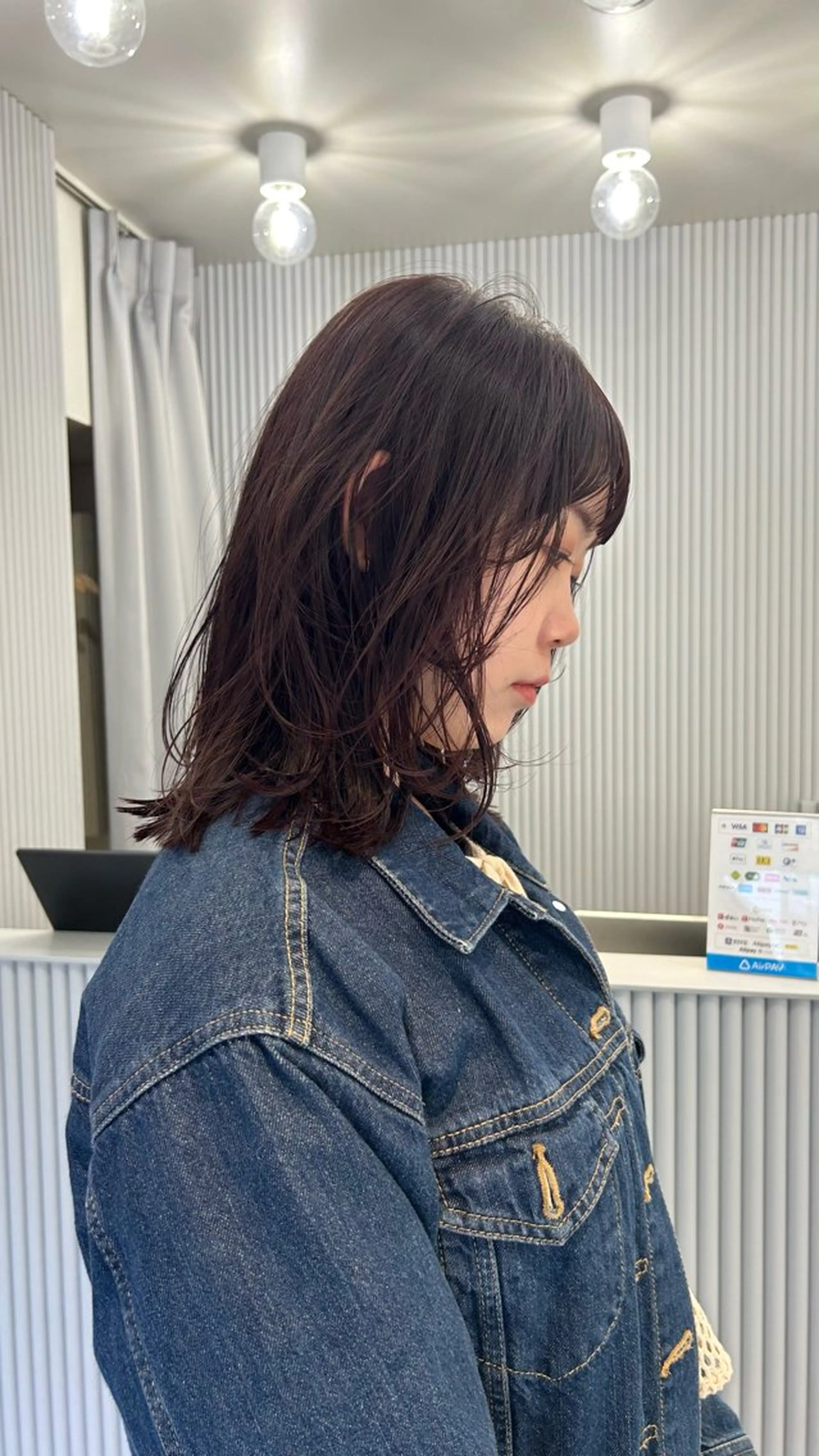ミディアム カラー カット ヘアカラー じゅわっと暖色カラー 🍊Moemiのヘアスタイル