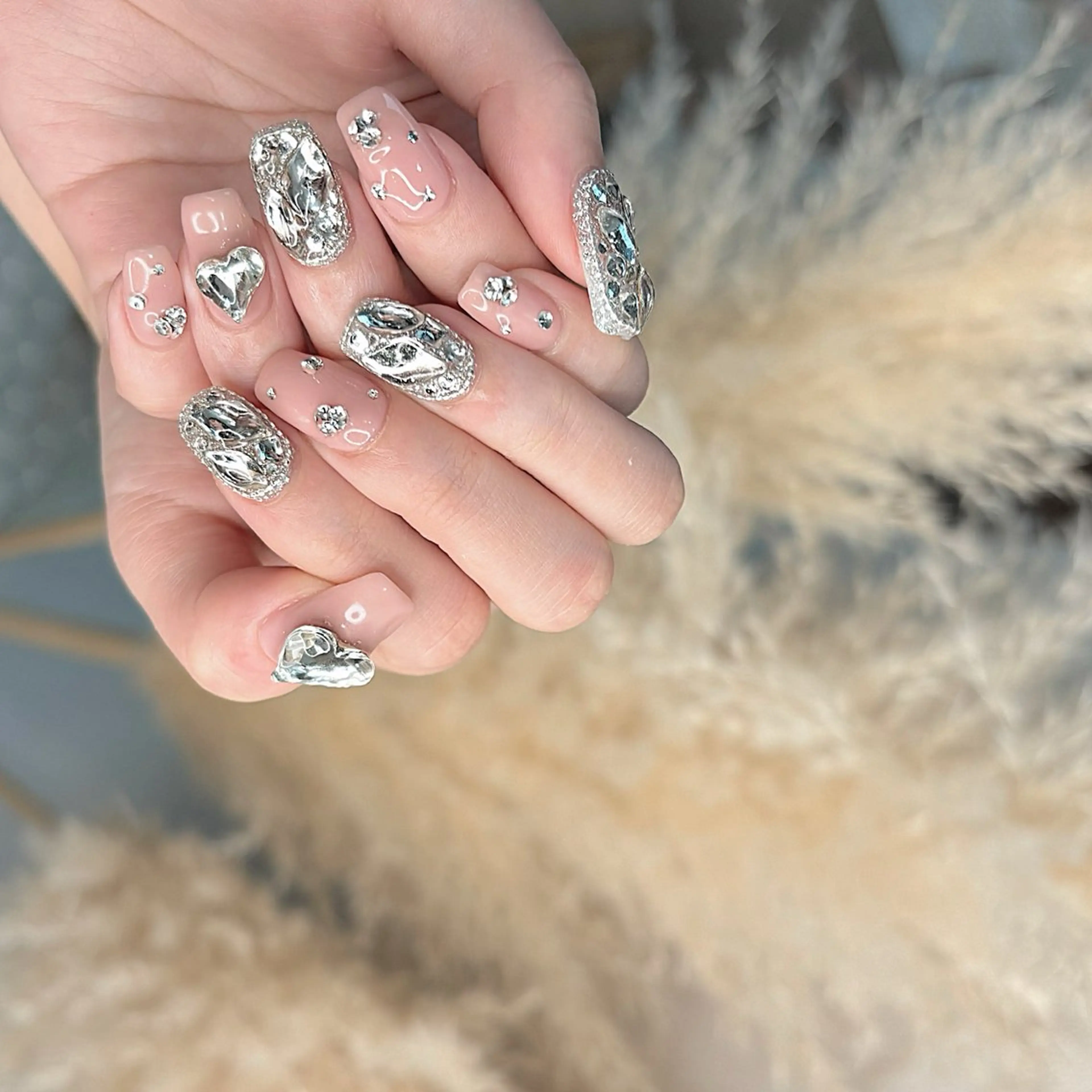 ネイル ピンク 山田 真里のネイルデザイン